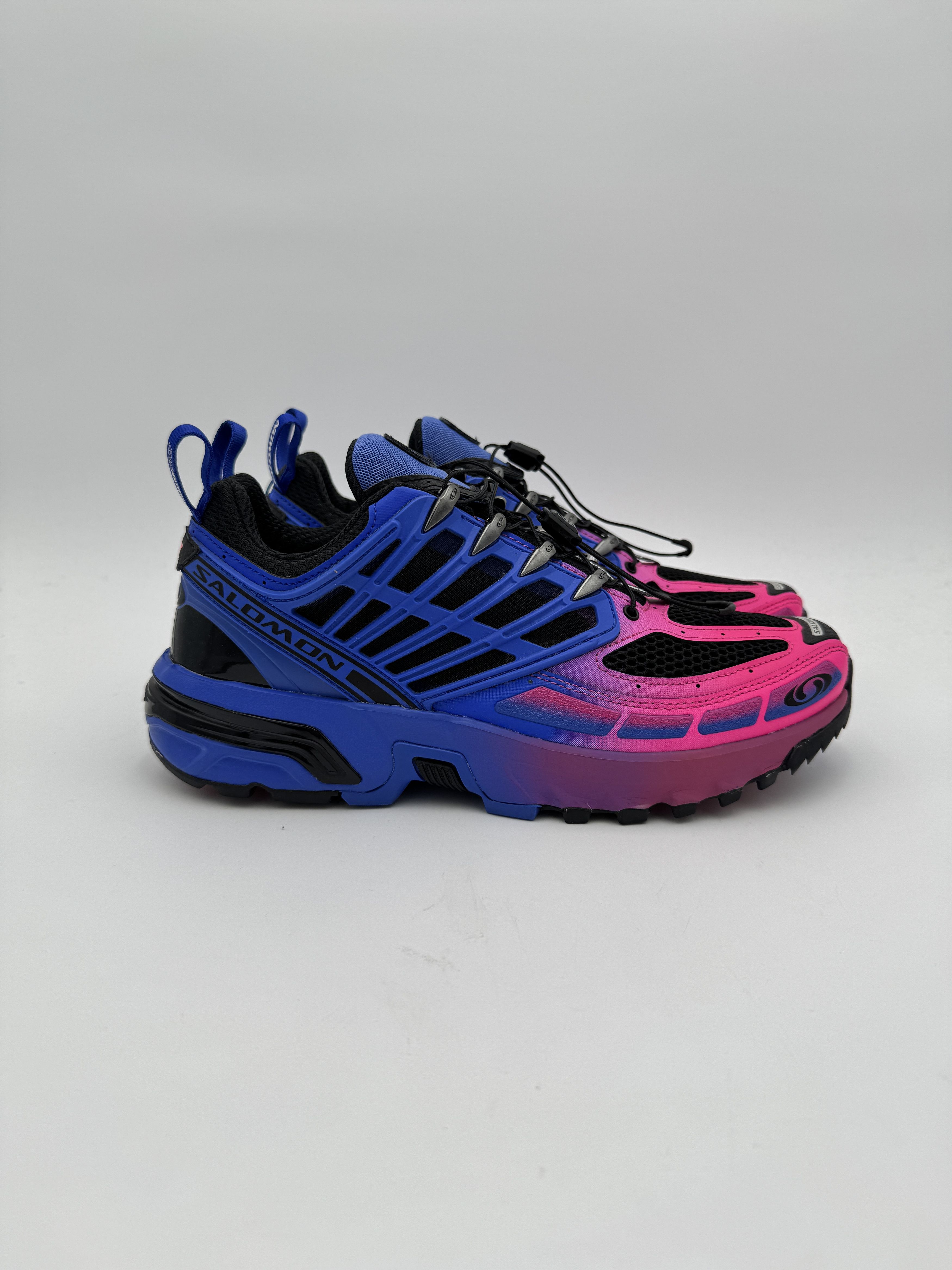 Kar × Salomon Kar L'Art de L'Automobile Salomon ACS Pro Advanced Blue Pink Size US 8.5 / EU 41-42 - 2 Thumbnail