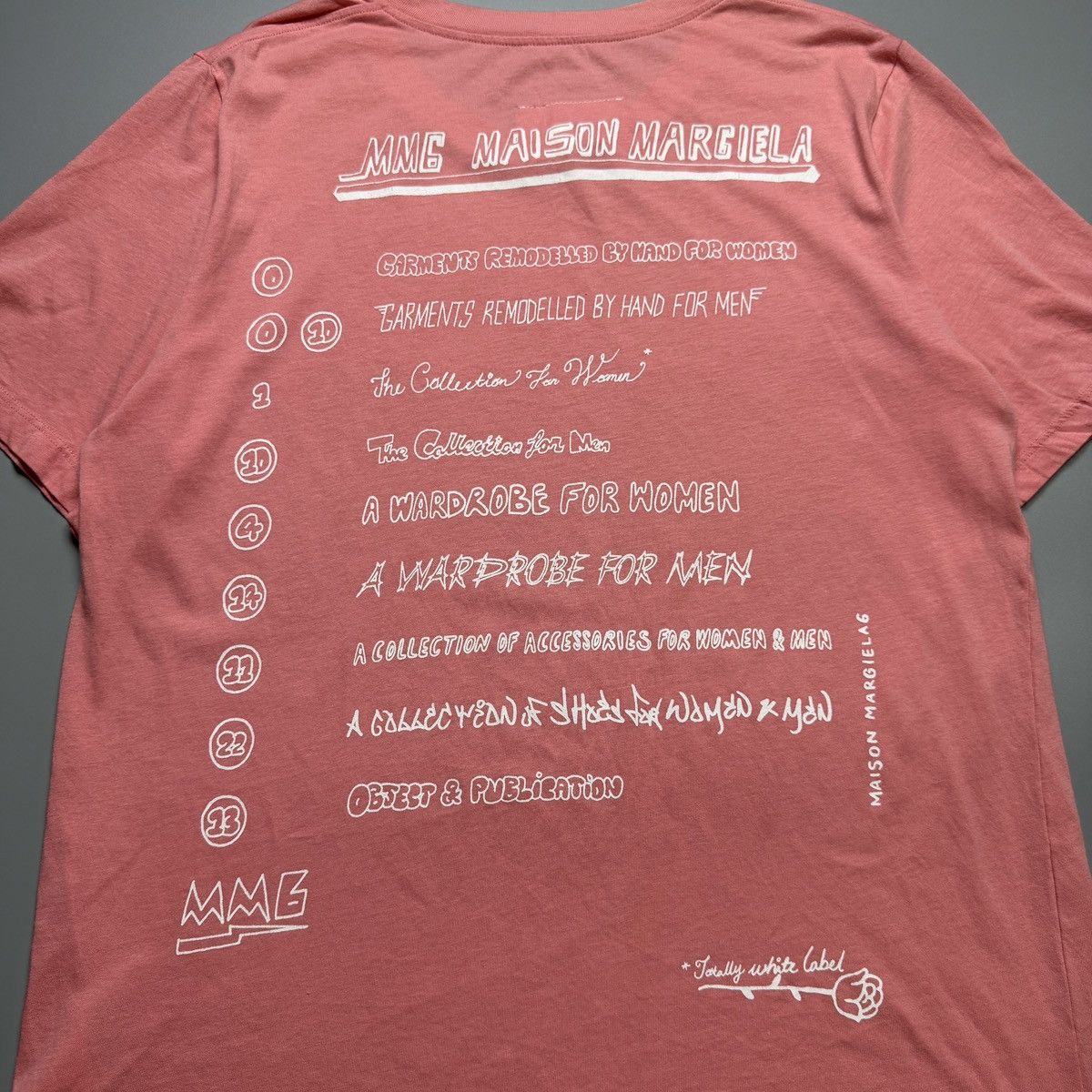 MM6 Maison Margiela - Different Script Logo Tshirt Size XS / US 0-2 / IT 36-38 - 3 Thumbnail