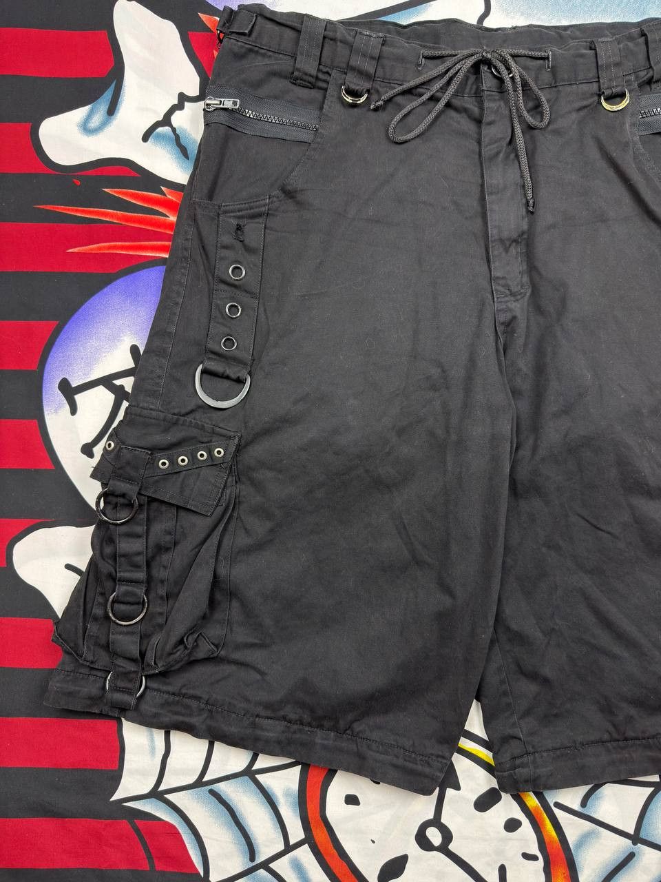 Tripp NYC Hard Leather Stuff y2k gothic avntgarde shorts Size 34 Size US 34 / EU 50 - 2 Thumbnail