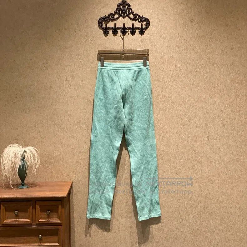 Loro Piana Loro Piana size S Green Knit Trousers Size 29" - 2 Thumbnail