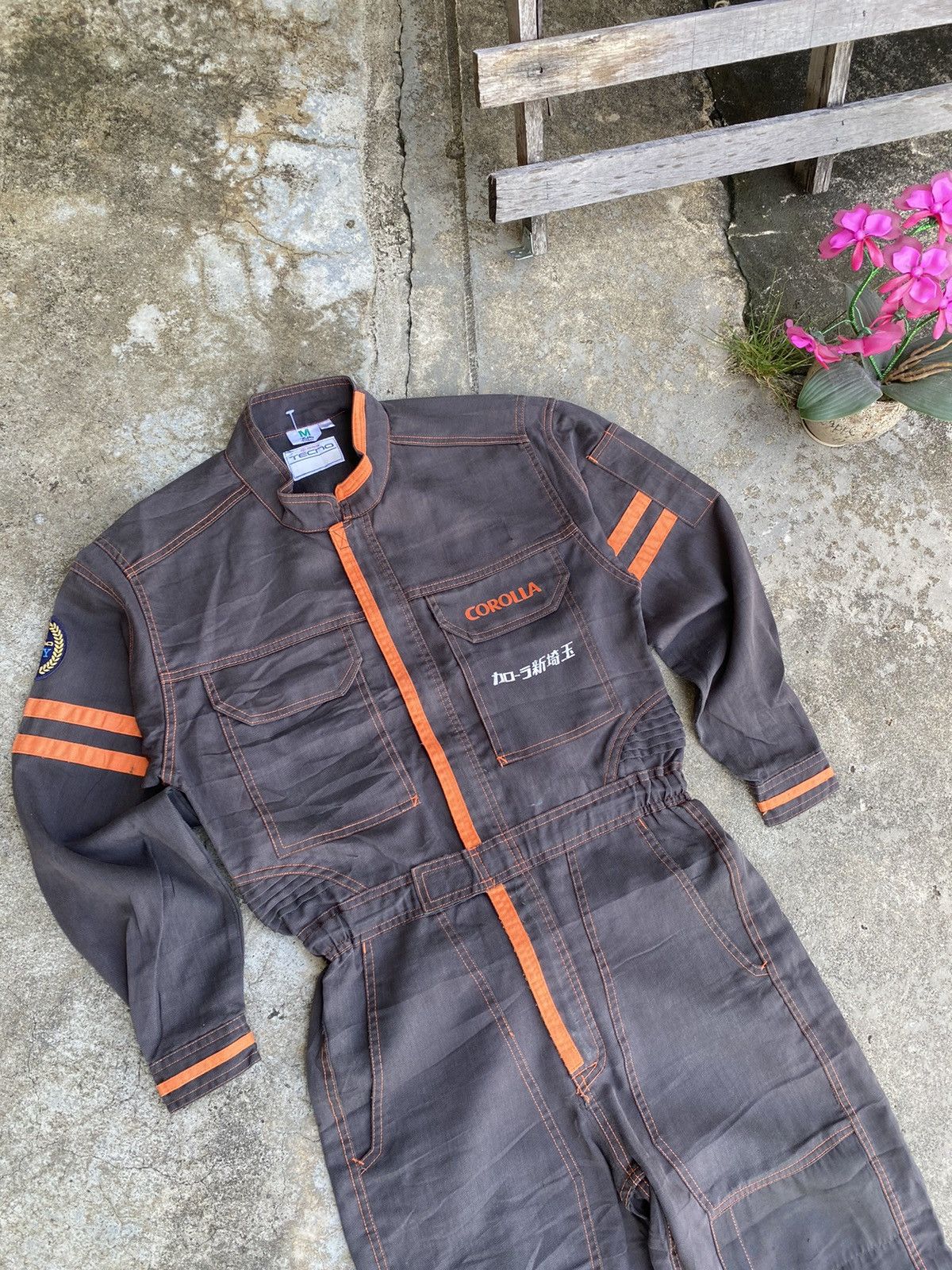 Vintage Vintage Toyota Corolla Coveralls Overalls Jumpsuit Size US 32 / EU 48 - 5 Thumbnail