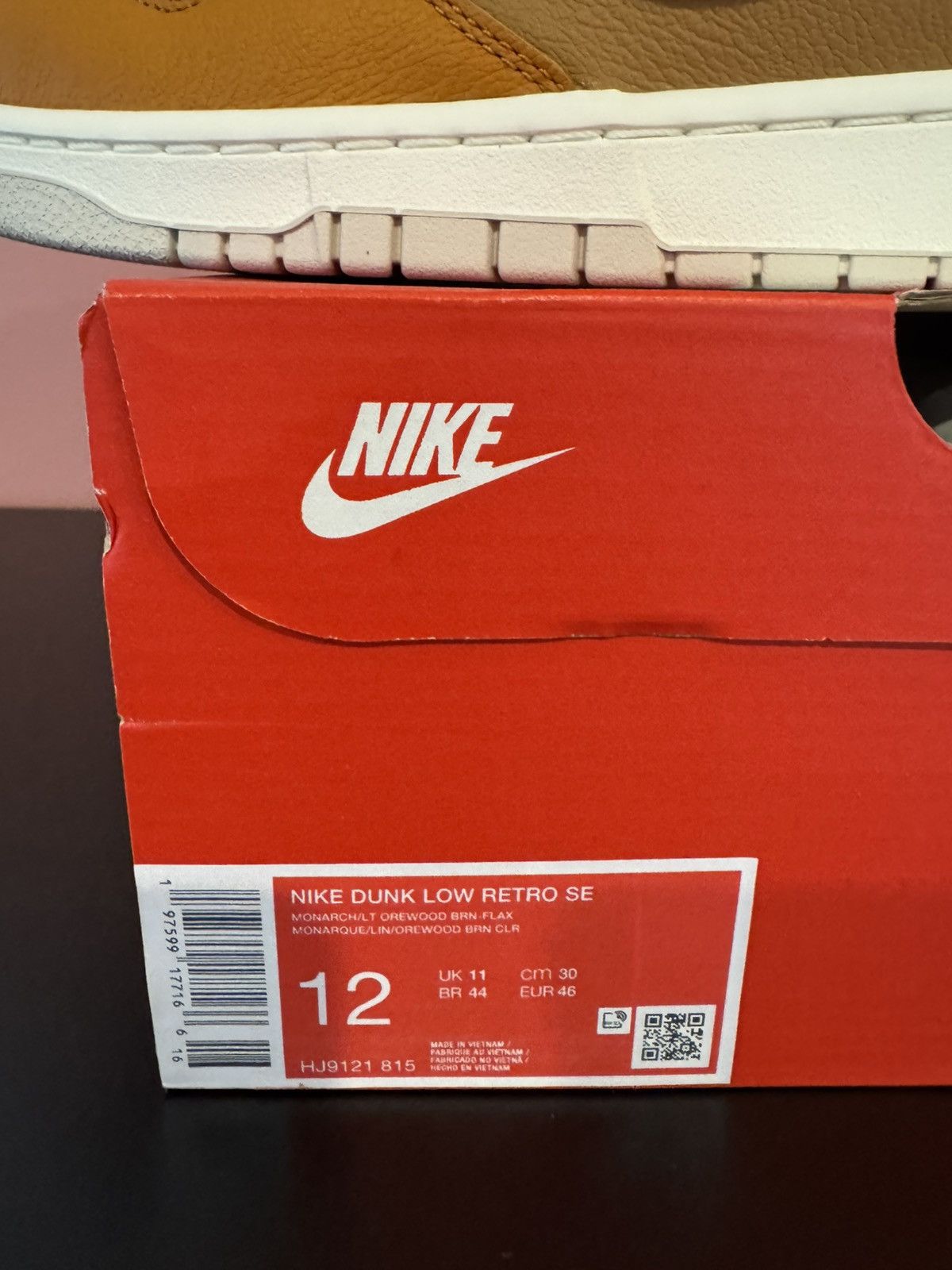 Nike Nike Dunk Low Retro SE - Monarch Size US 12 / EU 45 - 13 Thumbnail