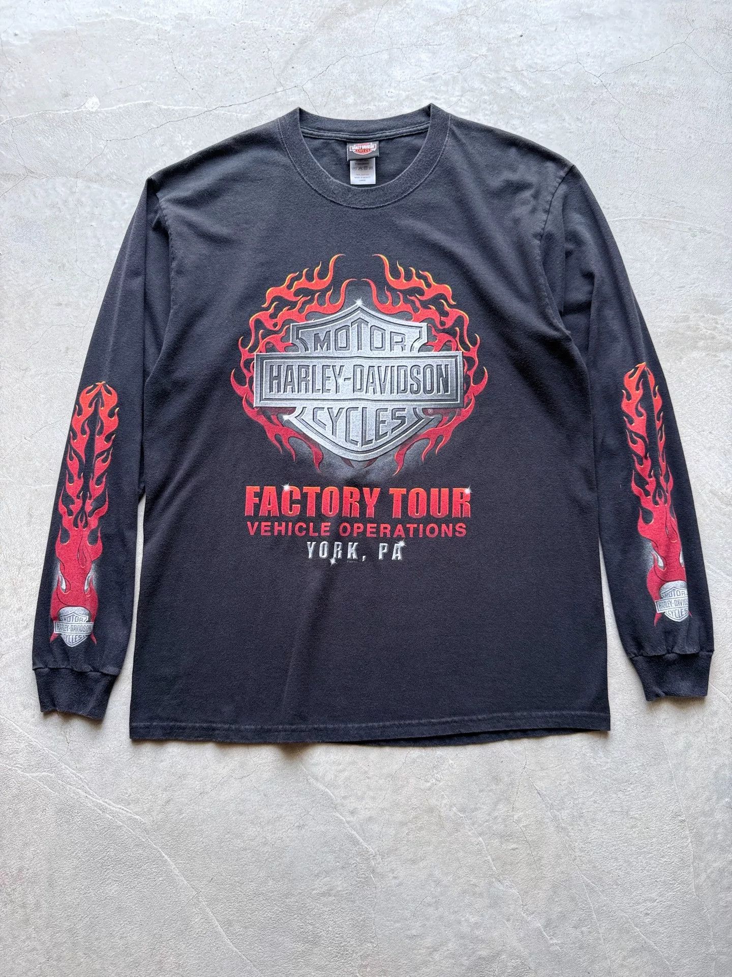 Vintage Vintage 2006 Harley Davidson Chopper Tee Size US L / EU 52-54 / 3 - 1 Thumbnail