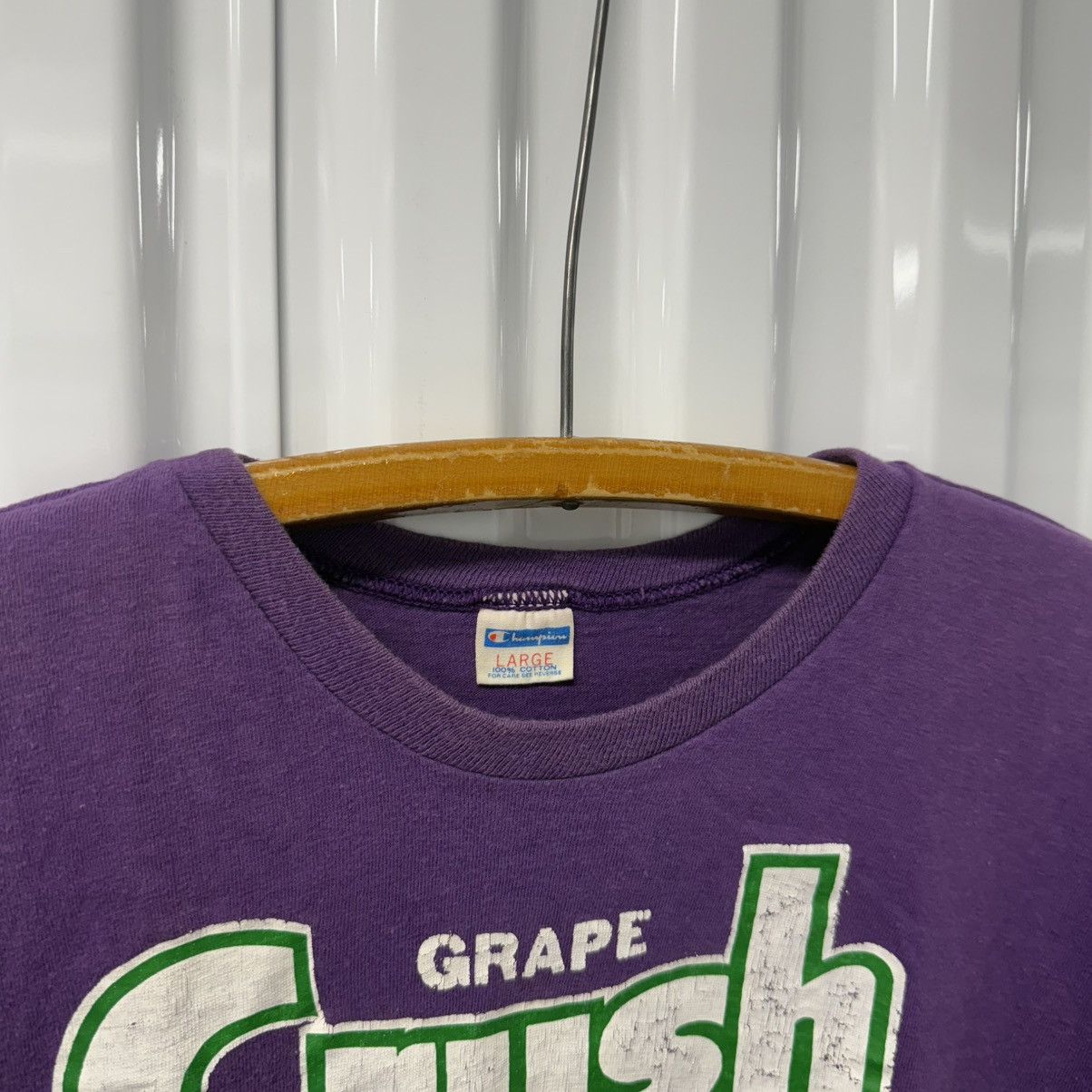 Champion × Vintage Vintage 70s Champion Blue Bar Grape Crush Faded Tee Size US S / EU 44-46 / 1 - 5 Thumbnail