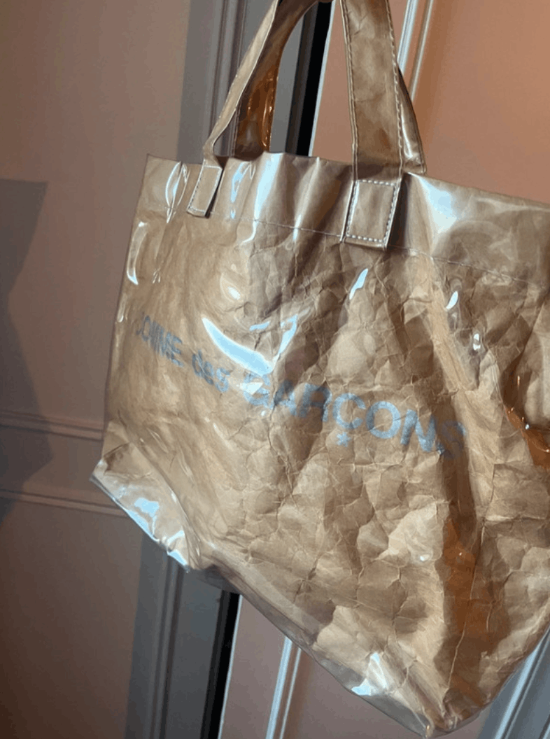 Comme des Garcons × Vintage Comme des Garcons bag paper shopper hobo beach Size ONE SIZE - 3 Thumbnail