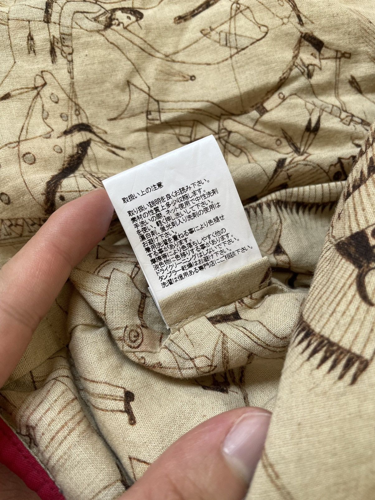 Visvim Visvim FW16 ICT Kerchief down JKT Red Bandana Size US L / EU 52-54 / 3 - 11 Thumbnail