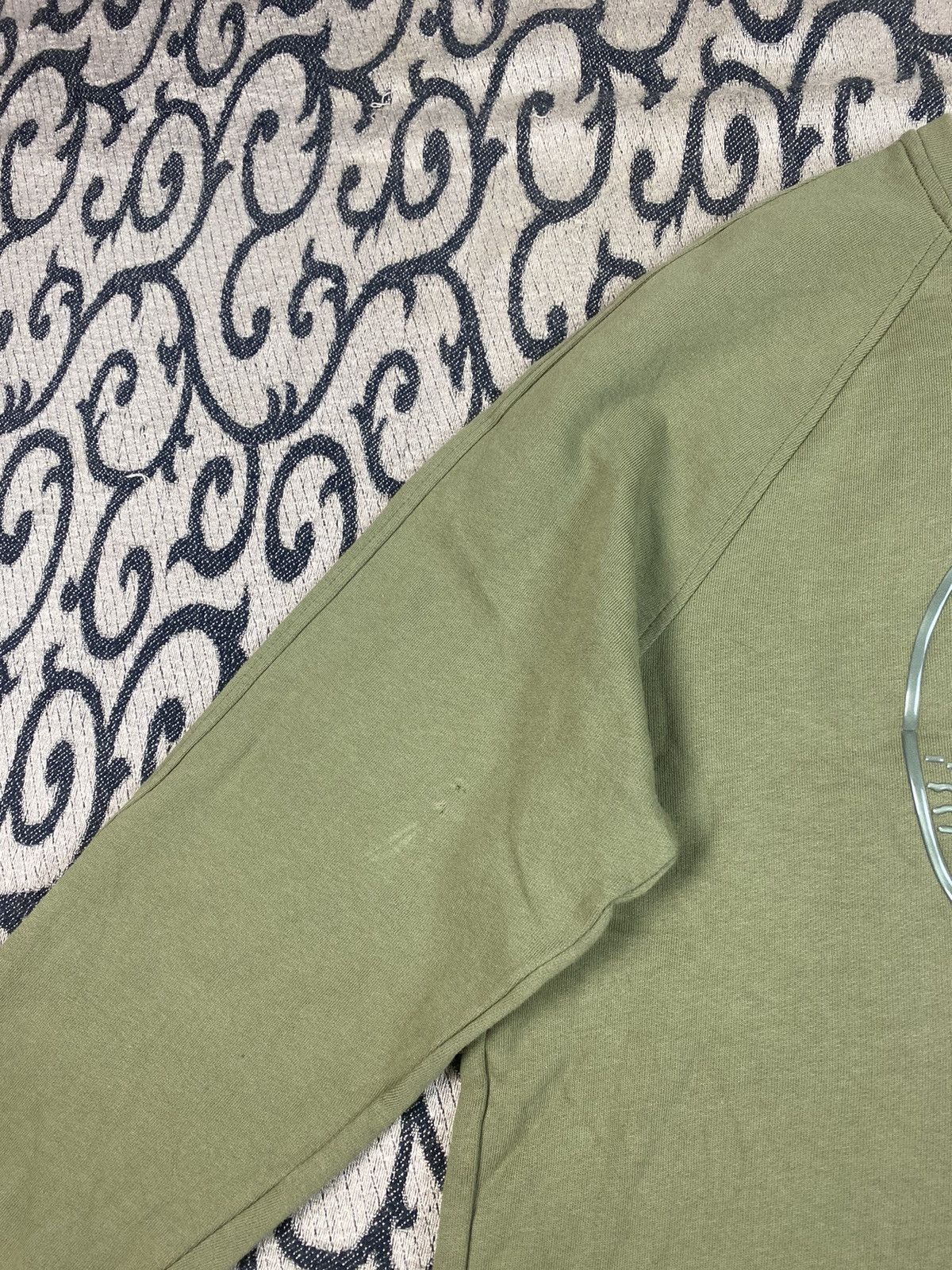 Versace × Versace Jeans Couture Versace Collection Medusa Khaki Big Logo Sweatshirt Size US L / EU 52-54 / 3 - 5 Thumbnail