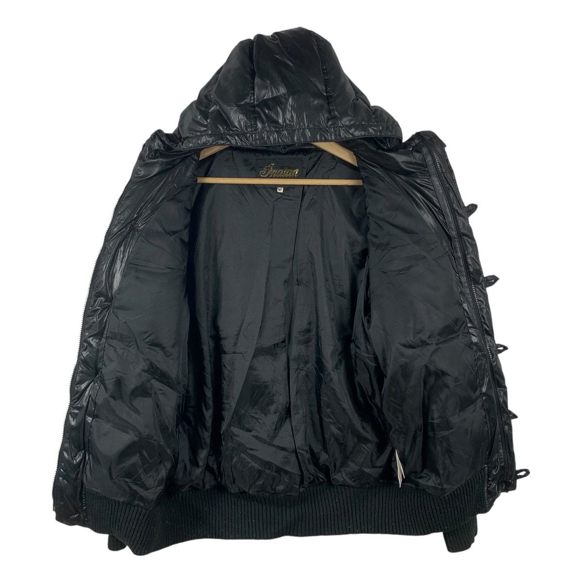 Indian Motorcycle × Japanese Brand INDIAN MOTORCYCLE Puffer hoodie jacket Size US L / EU 52-54 / 3 - 5 Thumbnail