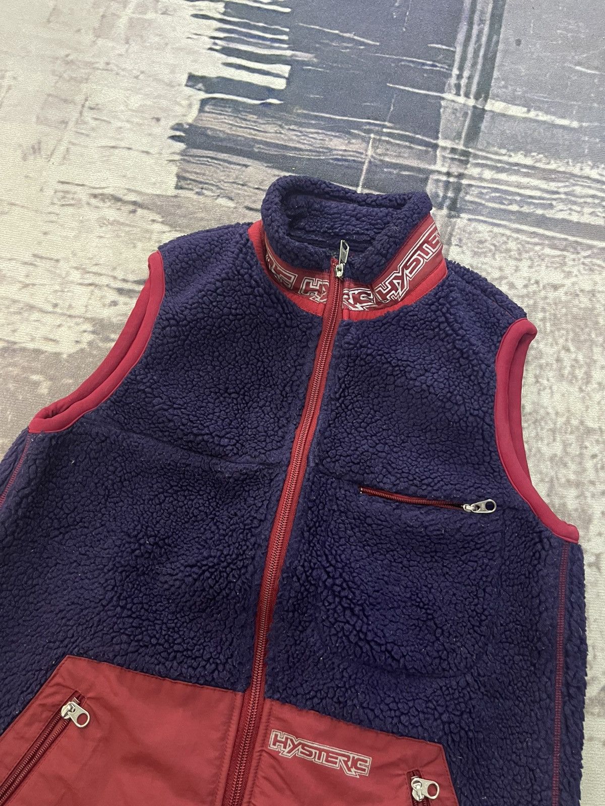Hysteric Glamour 90s HYSTERIC GLAMOUR POCKET FLEECE VEST Size US S / EU 44-46 / 1 - 5 Thumbnail