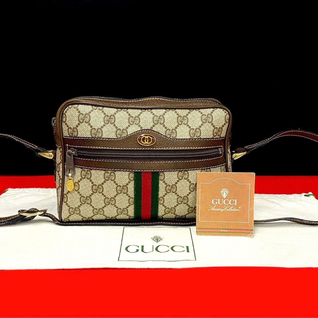 Gucci Gucci Shoulder Bag Brown Leather Size ONE SIZE - 1 Thumbnail