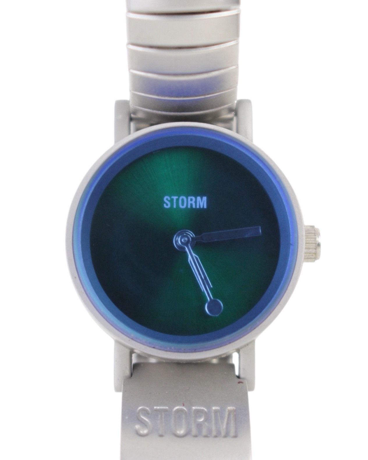 Hysteric Glamour 1990S STORM MINI DIFFUSION BLUE-GREEN DIAL EXPANSION WATCH Size ONE SIZE - 1 Thumbnail