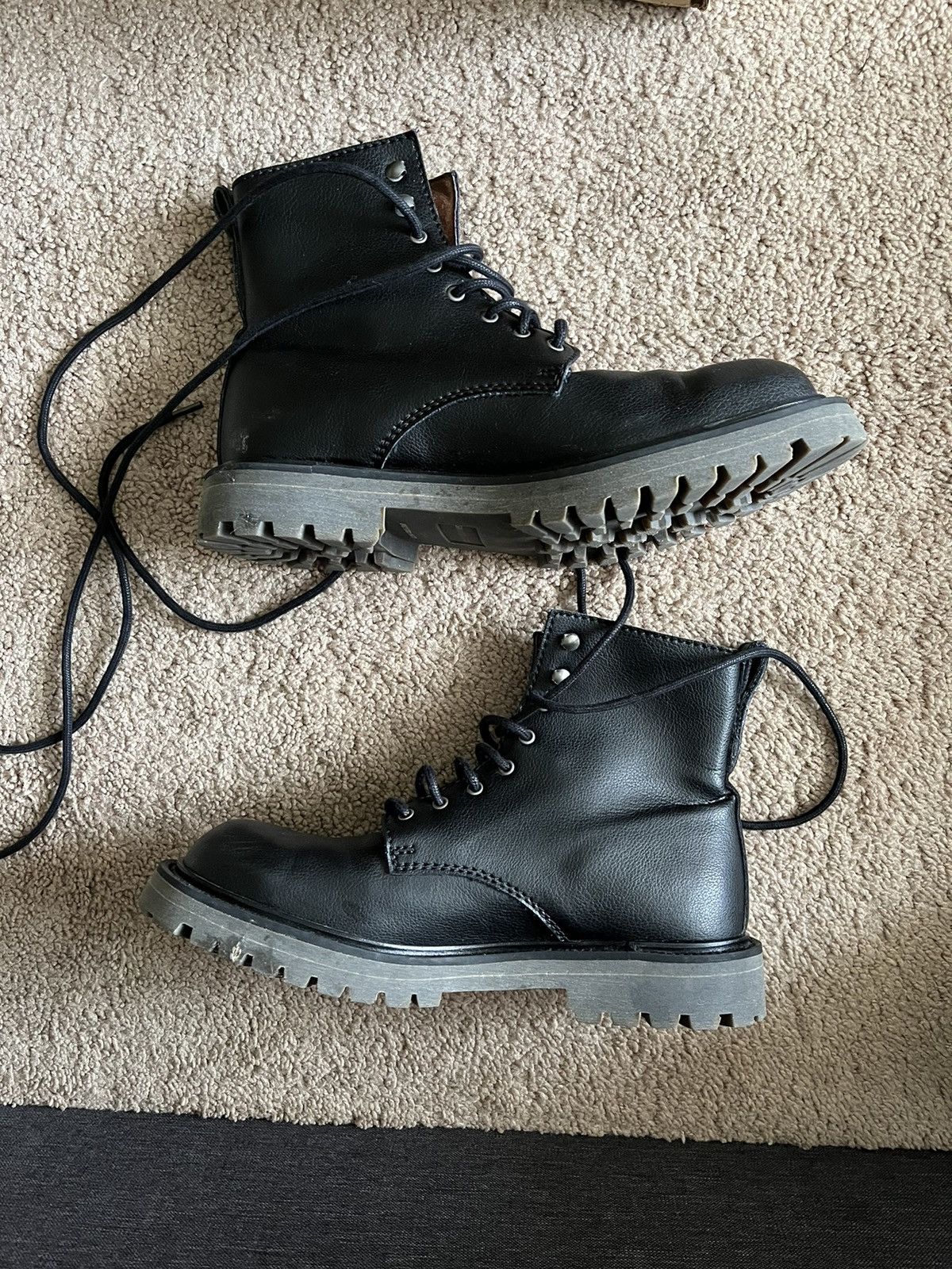 Ground Cover Ground cover Cactus leather work boots Size US 8 / EU 41 - 3 Thumbnail