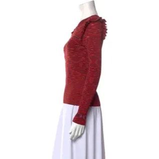 Cinq a Sept Cinq À Sept Salma Pullover Medium Knit Sweater Size M / US 6-8 / IT 42-44 - 8 Thumbnail
