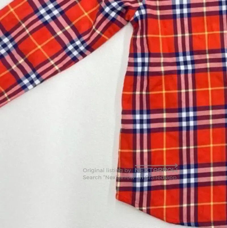 Burberry Burberry Color Block Cotton Women's Shirt. Size S / US 4 / IT 40 - 3 Thumbnail