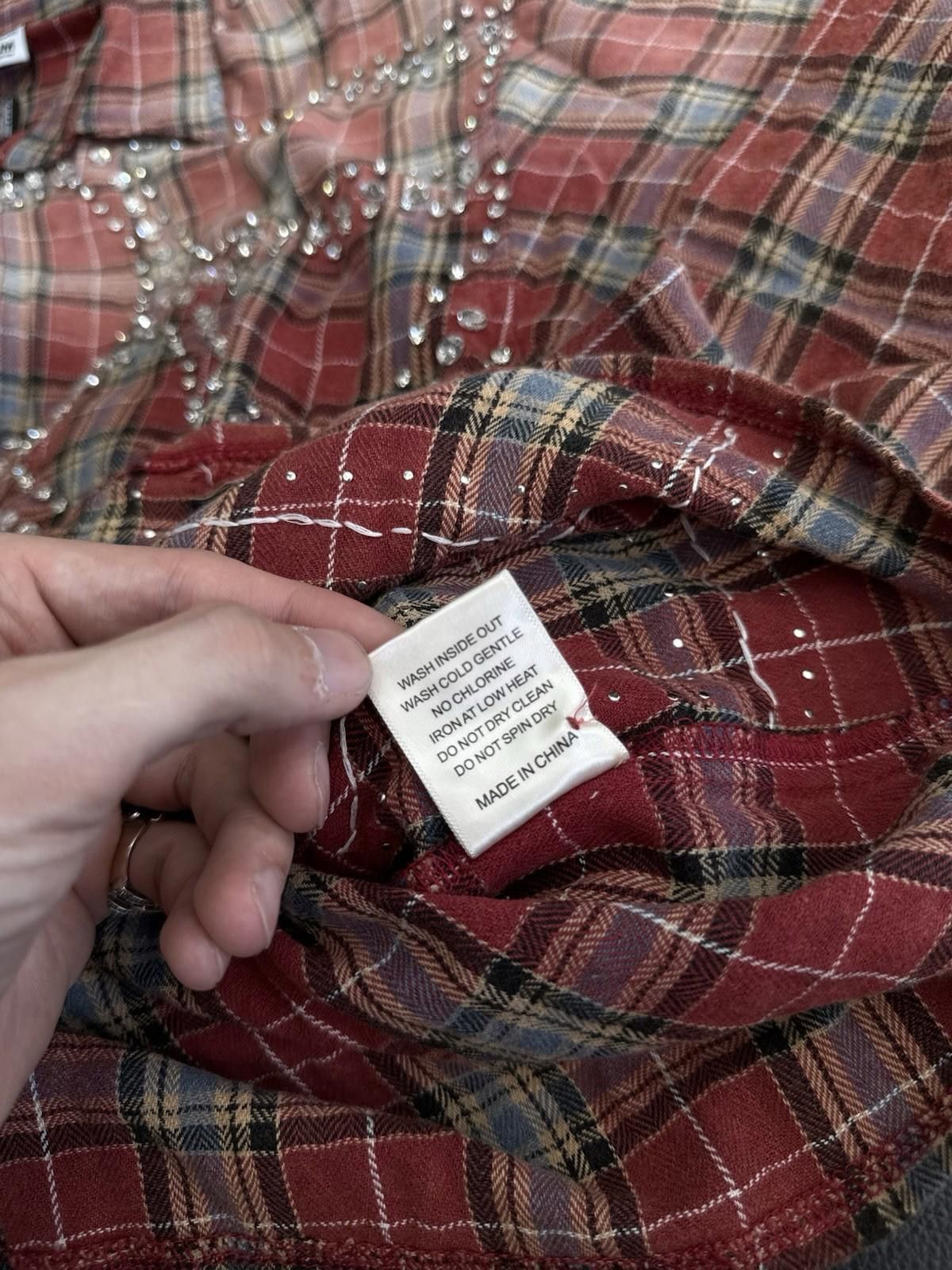 Vale Vale Forever Valley Dreams Full Crystal Stone Flannel (M) Size US M / EU 48-50 / 2 - 8 Thumbnail