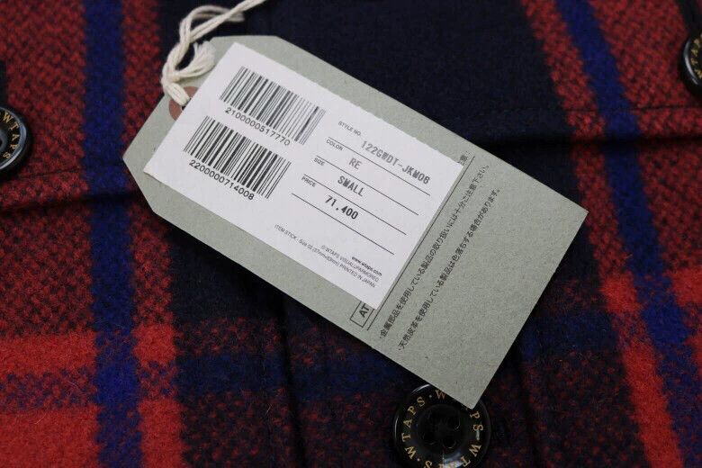 Wtaps WTAPS LAMBER JACKET 4-Pocket RedCheck WoolMelton S Size US S / EU 44-46 / 1 - 7 Thumbnail
