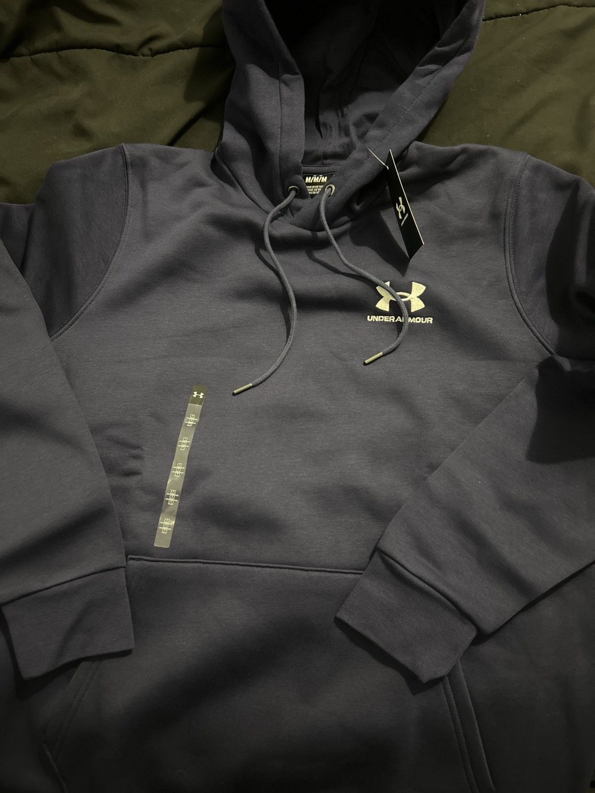 Under Armour Under Armour Blue Hoodie Size US M / EU 48-50 / 2 - 2 Thumbnail