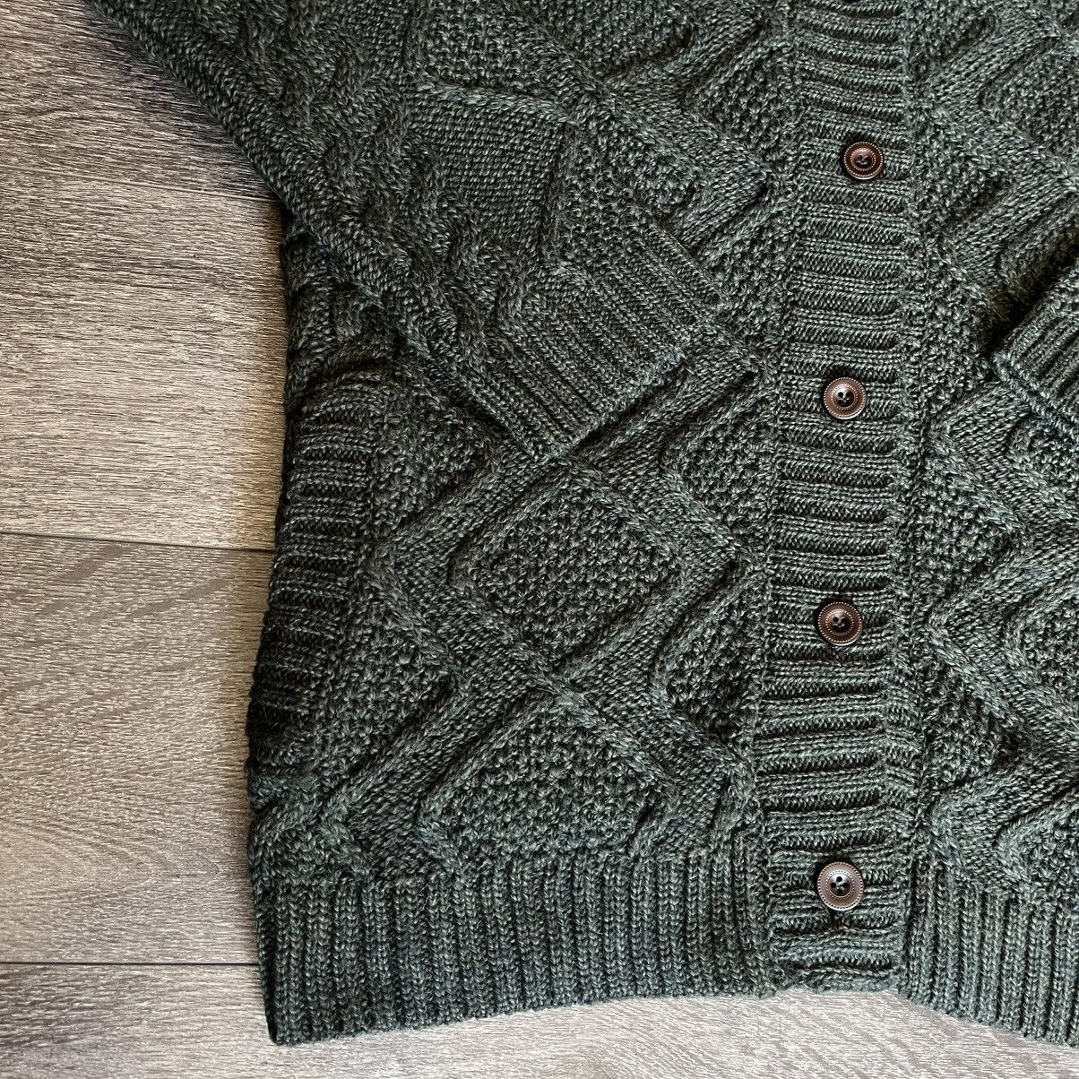 Aran Crafts × Vintage Vintage Blarney Woollen Mills Knit Hannah Sweater Hooded Y2K Size M / US 6-8 / IT 42-44 - 3 Thumbnail