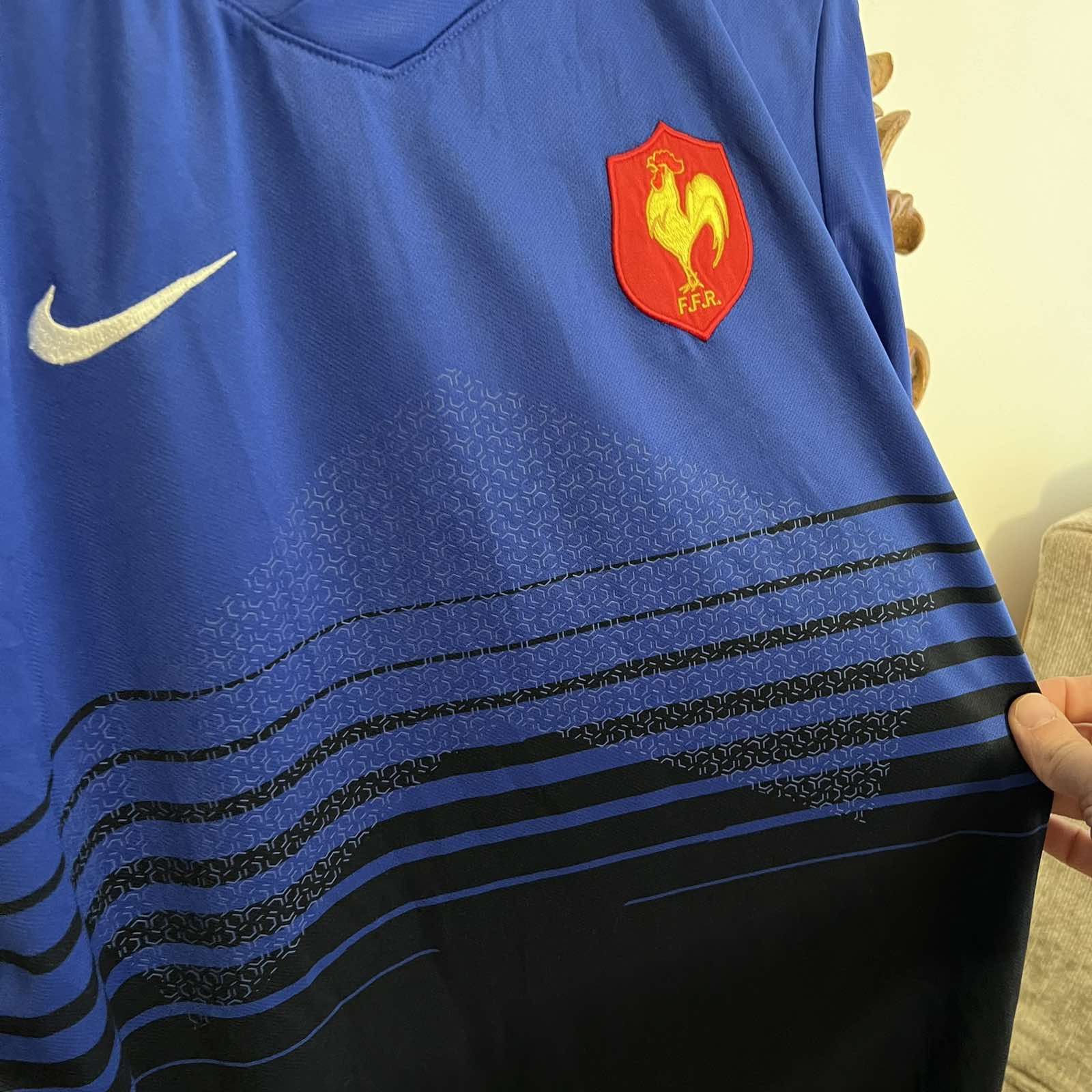 Nike Nike France Rugby Union Jersey Mens Shirt National Size US S / EU 44-46 / 1 - 5 Thumbnail