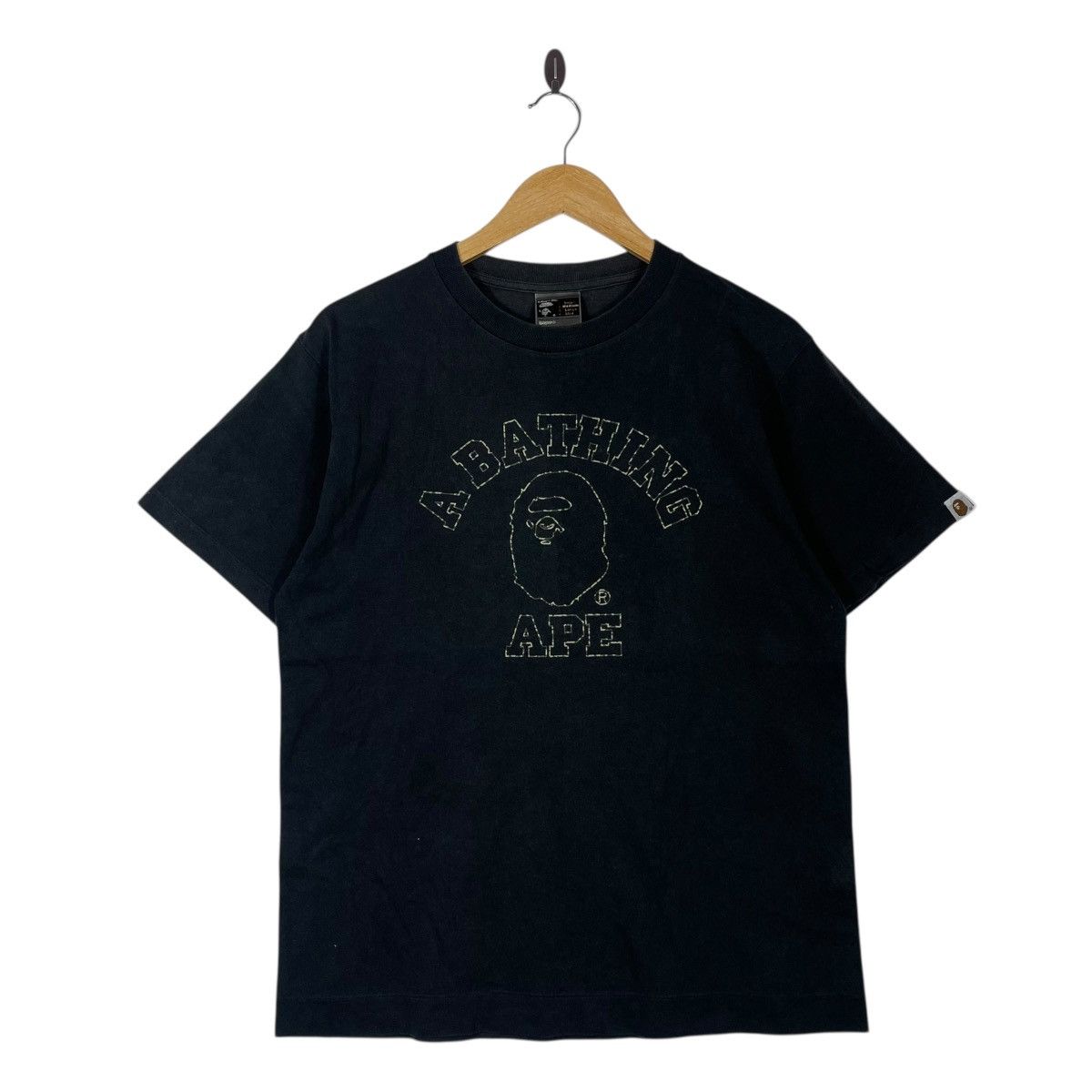 Bape A Bathing Ape (BAPE) Ape Head Logo Tee | Early 2000s Y2K Size US M / EU 48-50 / 2 - 1 Thumbnail
