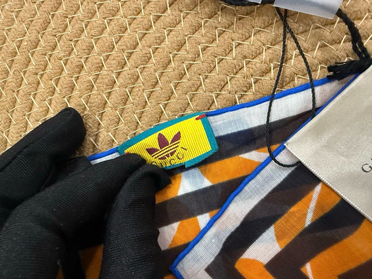 Gucci Gucci x adidas silk scarf New Size ONE SIZE - 7 Thumbnail