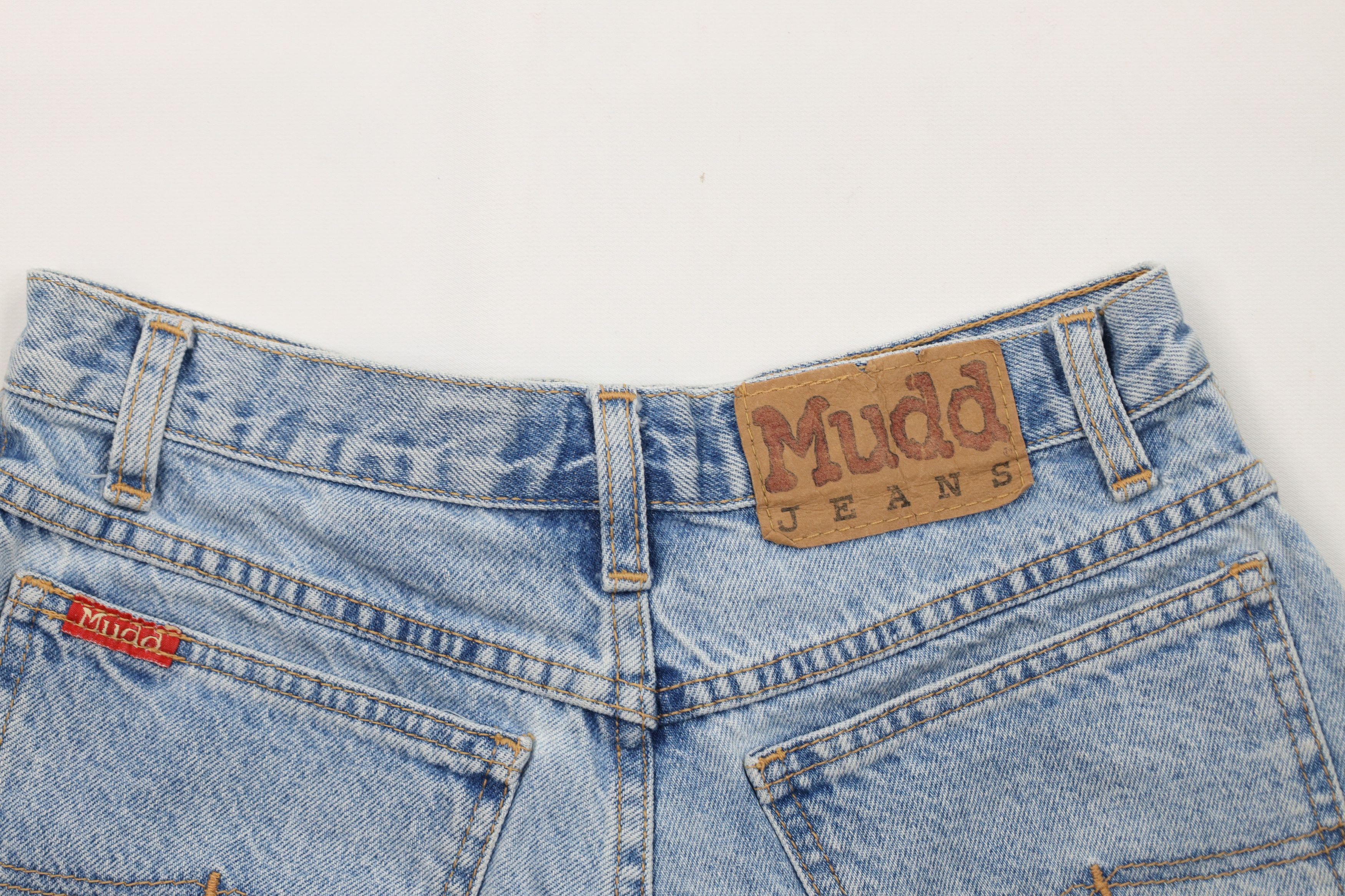 Vintage Vintage 90s Y2K MUDD Cut Off Denim Jean Shorts Jorts Size 28" / US 6 / IT 42 - 11 Thumbnail