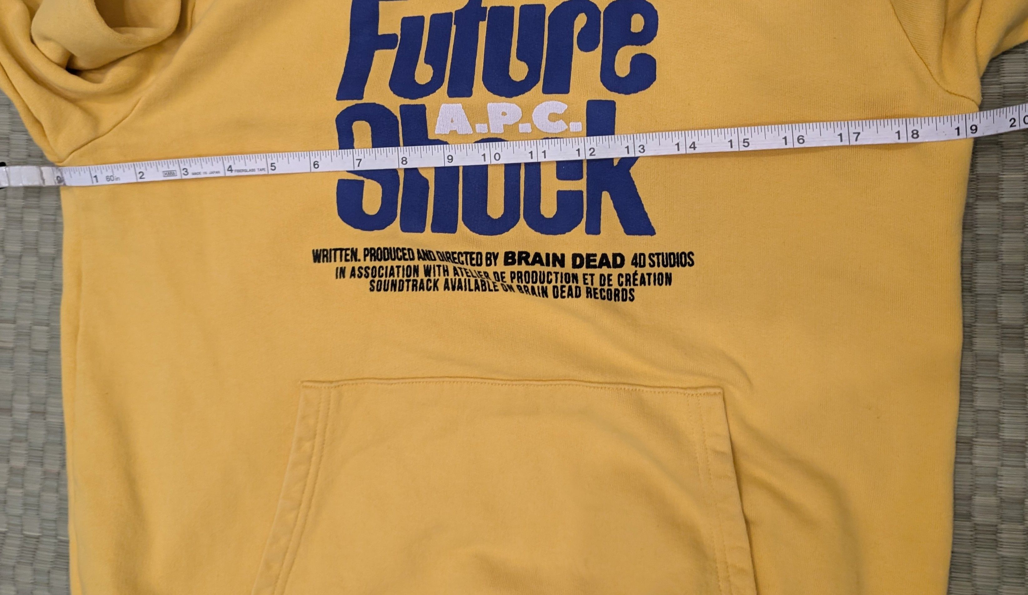 A.P.C. × Brain Dead A.P.C. x Brain Dead Future Shock Hoodie Made in Portugal Size US S / EU 44-46 / 1 - 7 Thumbnail