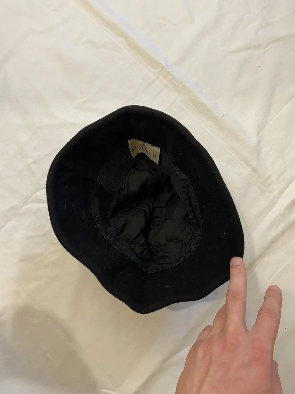 Goretex RARE VINTAGE SEEBERGER GORETEX PANAMA Y2K HAT AVANT GARD CAP Size ONE SIZE - 9 Thumbnail