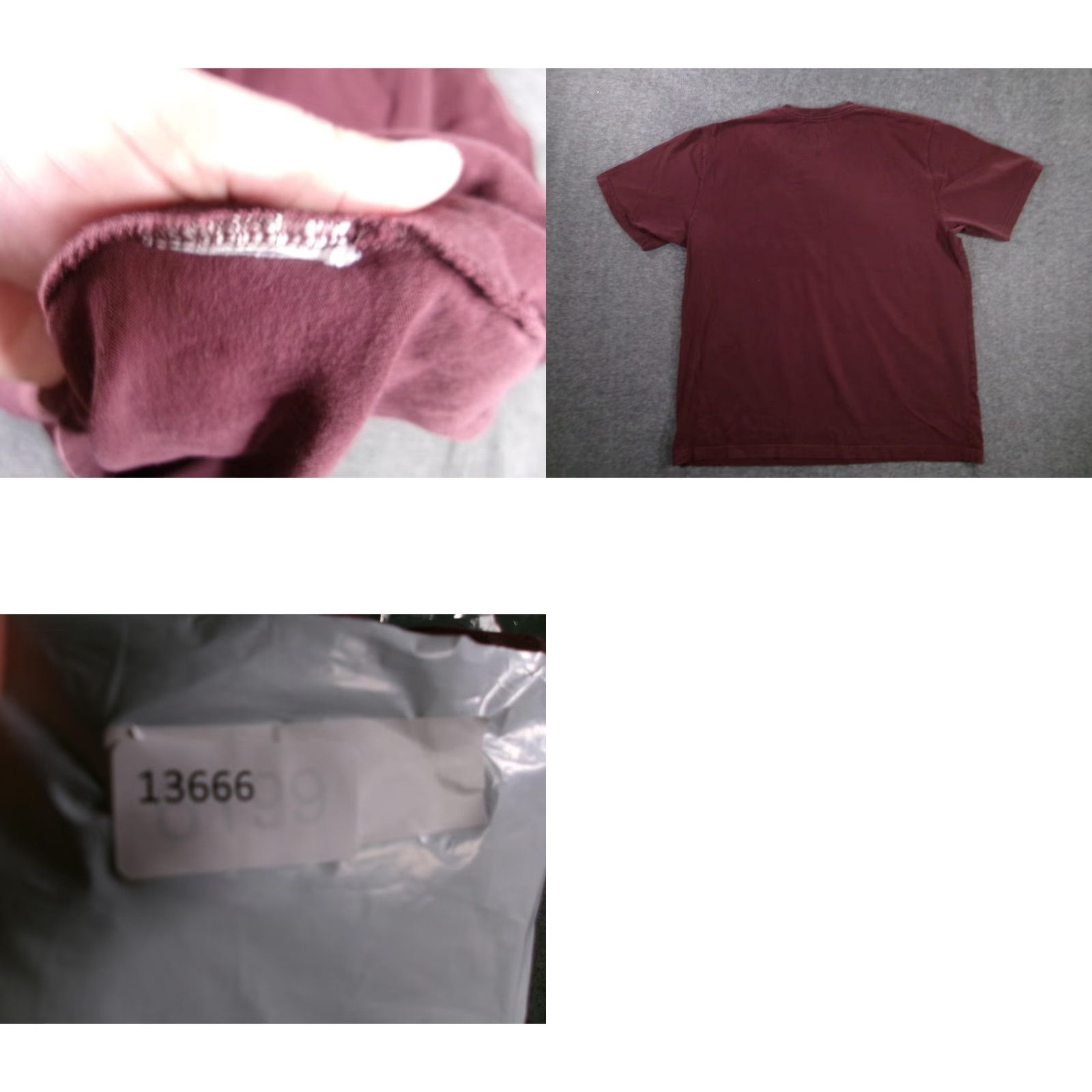 Carhartt Carhartt T-Shirt Men XL Heavyweight Workwear Short Sleeve Crew Neck Maroon Outdoor Camping Hiking Size US XL / EU 56 / 4 - 8 Thumbnail