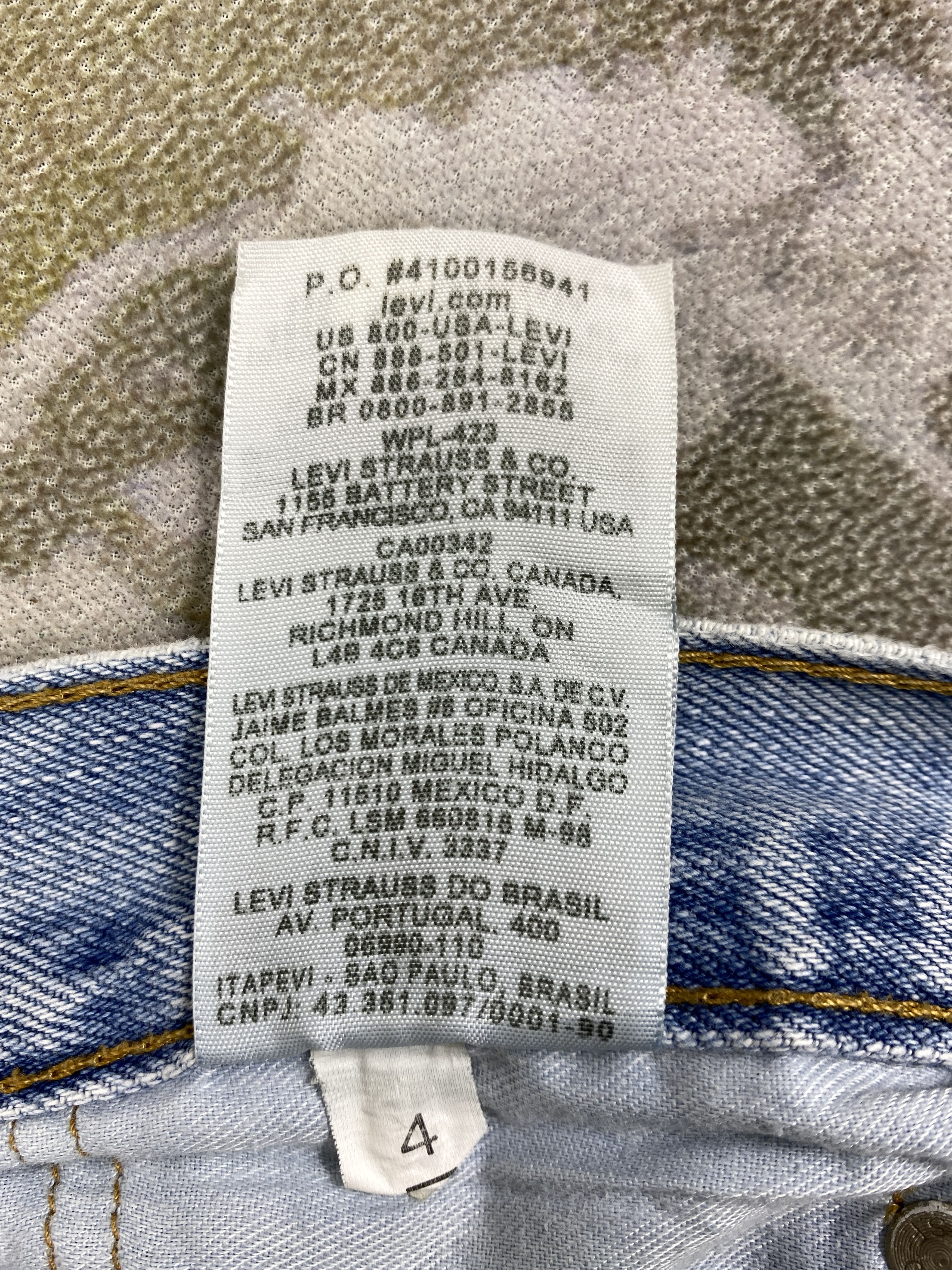 Levi's Light Wash Vintage Levi's 550 Denim 37 x 28.5 -JN709 Size US 37 - 11 Thumbnail
