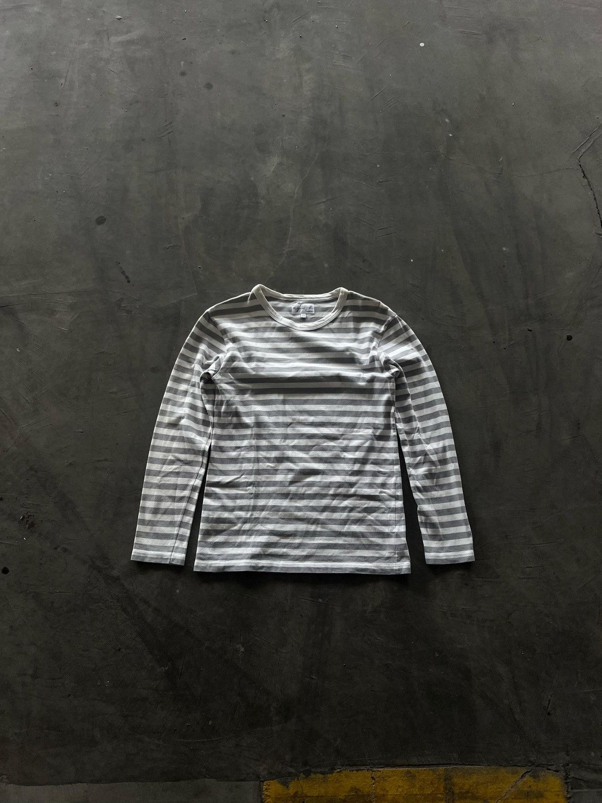 agnes b. Agnes. B Stripe longsleeve Tshirt Size S / US 4 / IT 40 - 1 Thumbnail