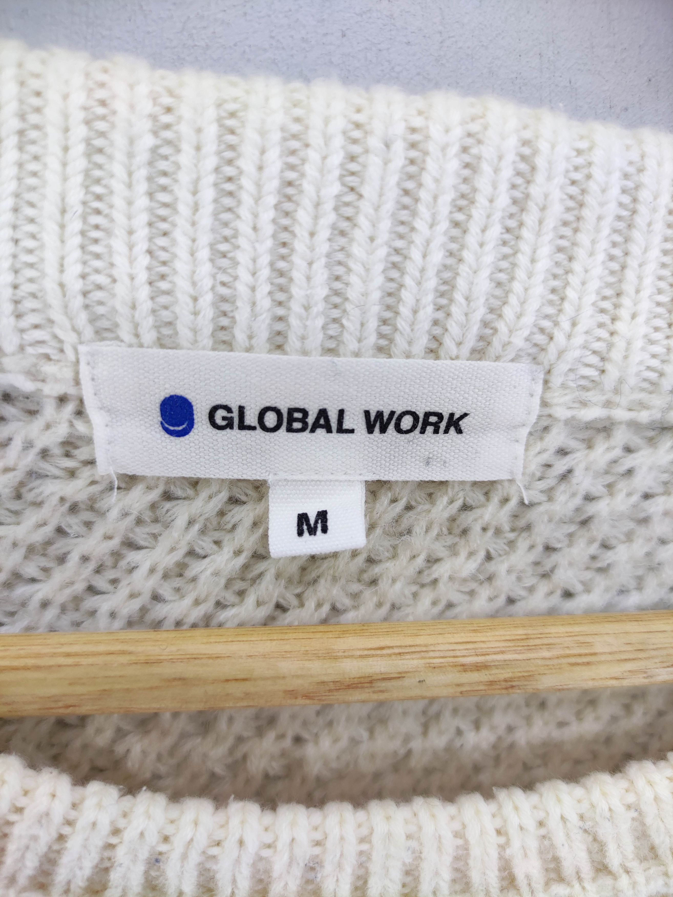 Global Work Global Work Wool Knit Sweater Jumper Size S / US 4 / IT 40 - 2 Thumbnail