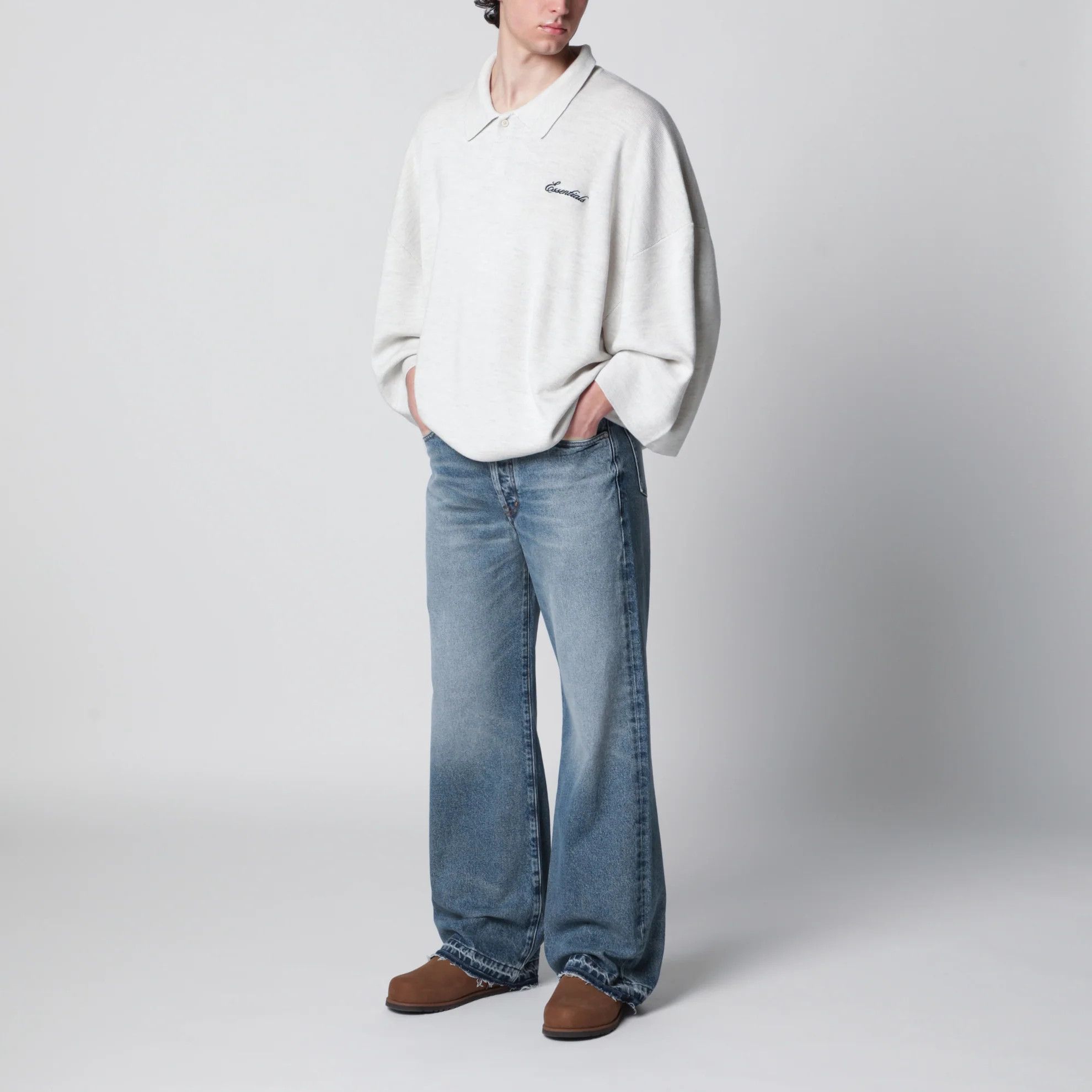 Gallery Dept. o1d2blof0426 Washed-effect Jeans in Light Blue Size US 31 - 2 Thumbnail