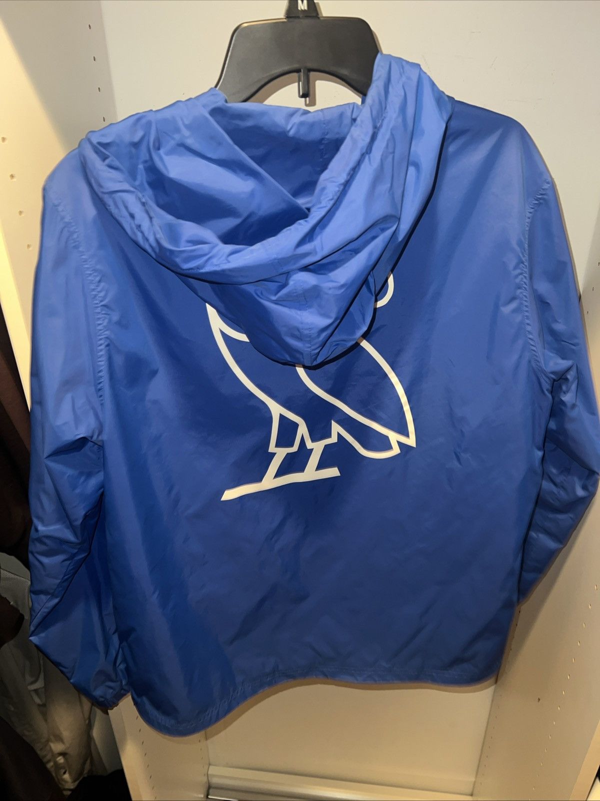 October's Very Own Mens OVO Blue windbreaker Size Medium Size US M / EU 48-50 / 2 - 3 Thumbnail