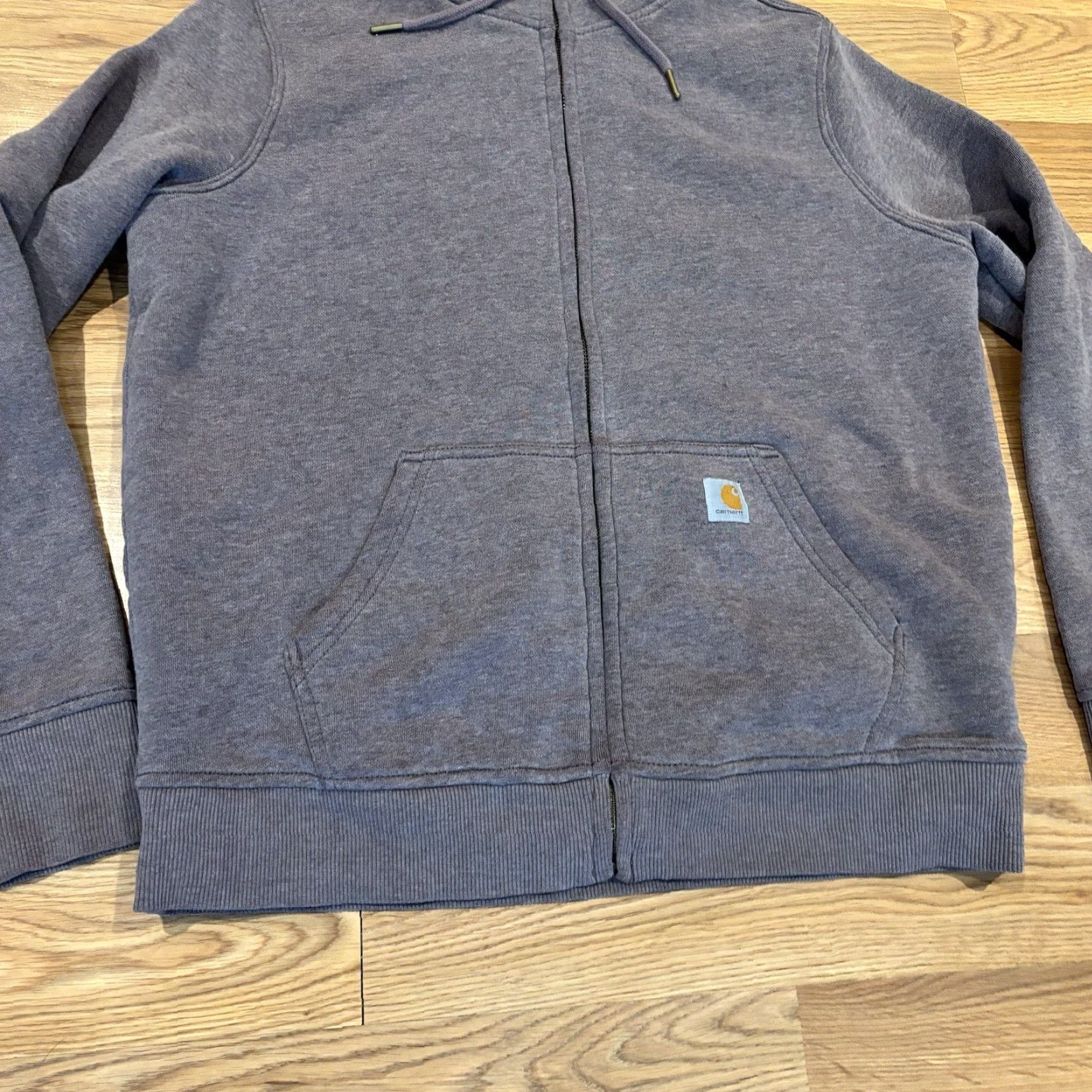 Carhartt Carhartt Hoodie Clarksburg Sweatshirt 102787 Blackberry Heather Size M Women's Logo Hooded Full Zip Size M / US 6-8 / IT 42-44 - 4 Thumbnail