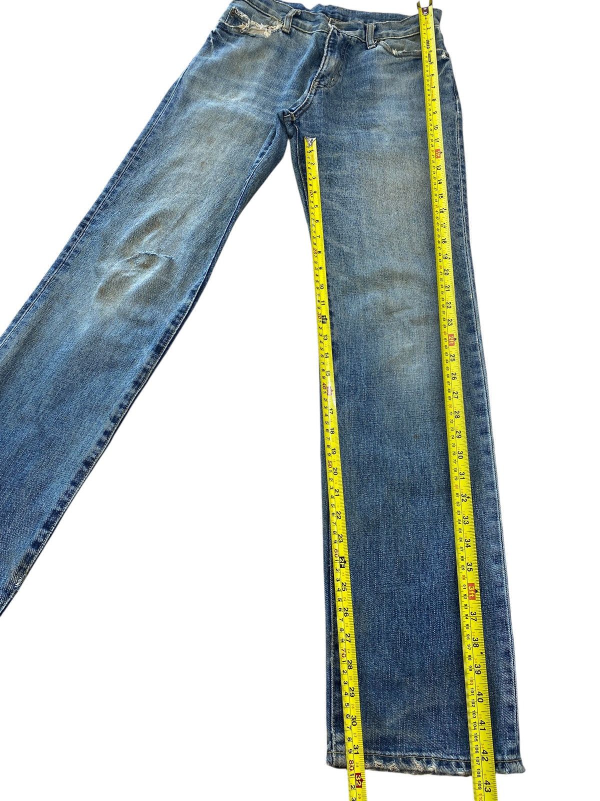 Uniqlo Uniqlo Mud Wash High Waists Straight Leg Style Jeans Size US 28 / EU 44 - 8 Thumbnail