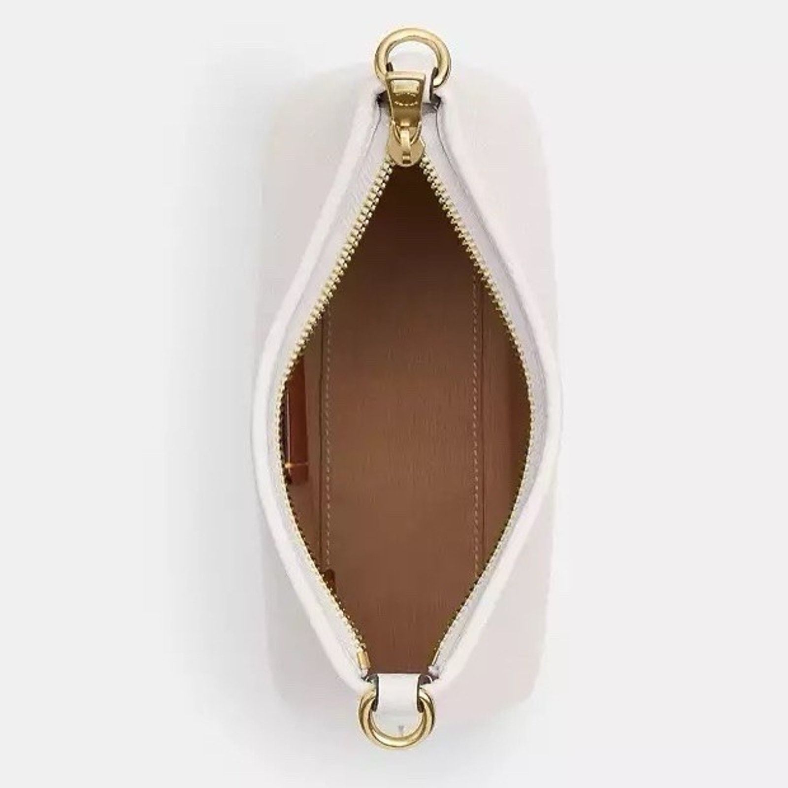 Coach NWT COACH Laurel Small Shoulder Bag Leather CBH16 Gold/Chalk Size ONE SIZE - 7 Thumbnail