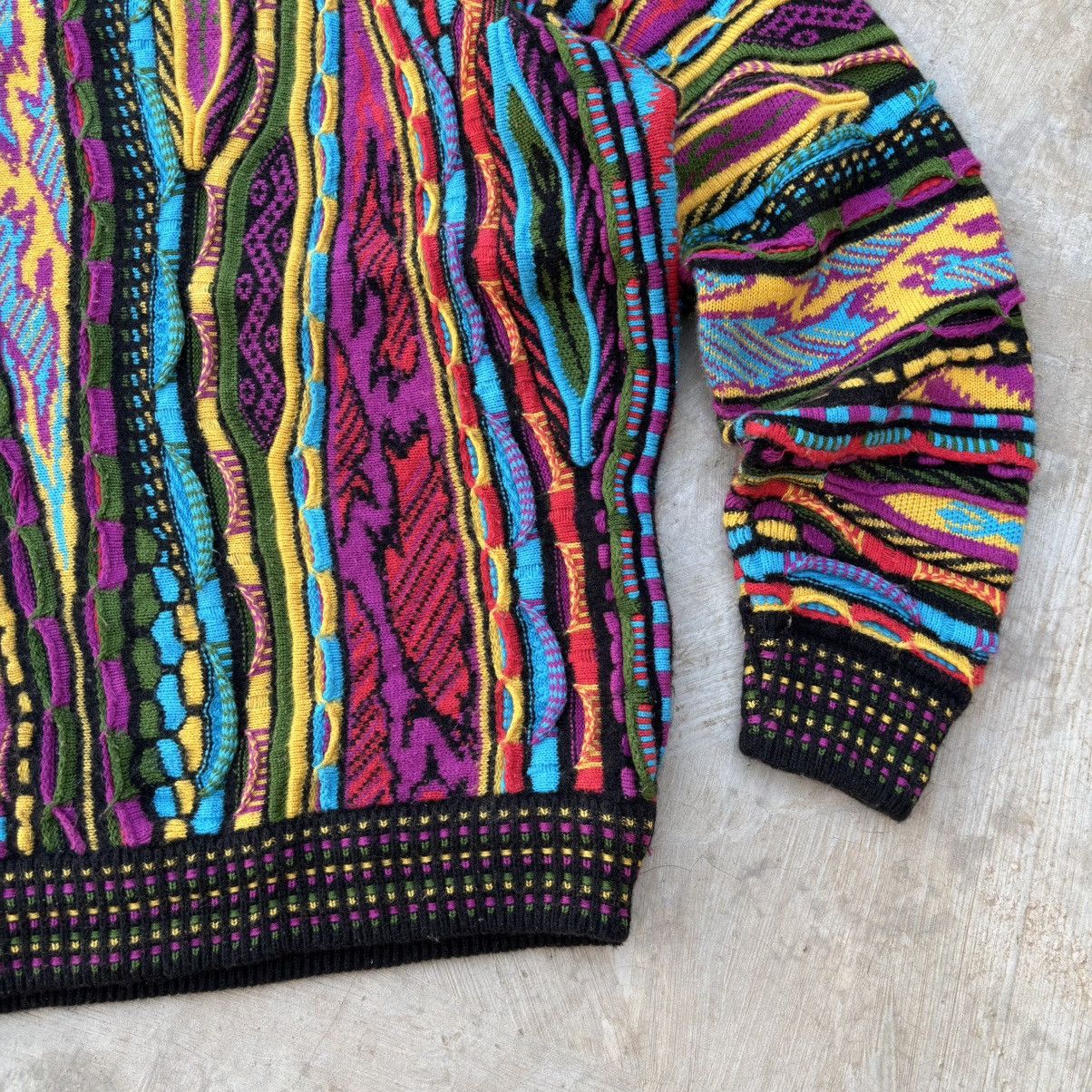 Coogi Vintage 90s Coogi 3D Knitwear Sweater Size US S / EU 44-46 / 1 - 6 Thumbnail