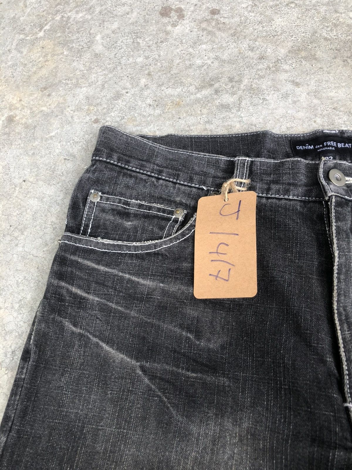 If Six Was Nine Freebeat Flared Jeans Distressed Jeans Size US 33 - 14 Thumbnail