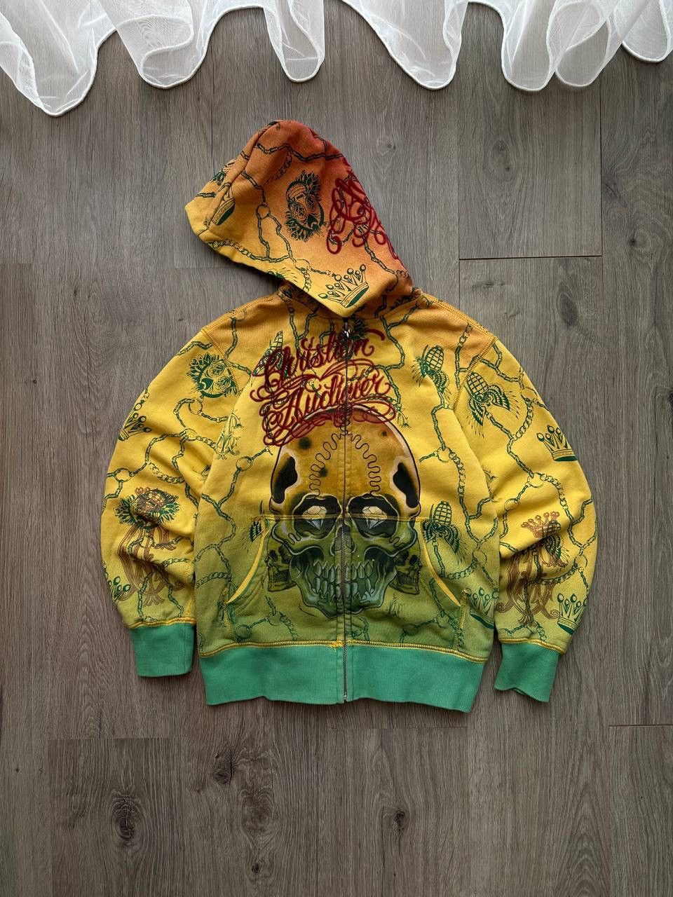 Christian Audigier Ed Hardy Vintage Vintage Ed Hardy Christian Audigier Hoodie Grailed