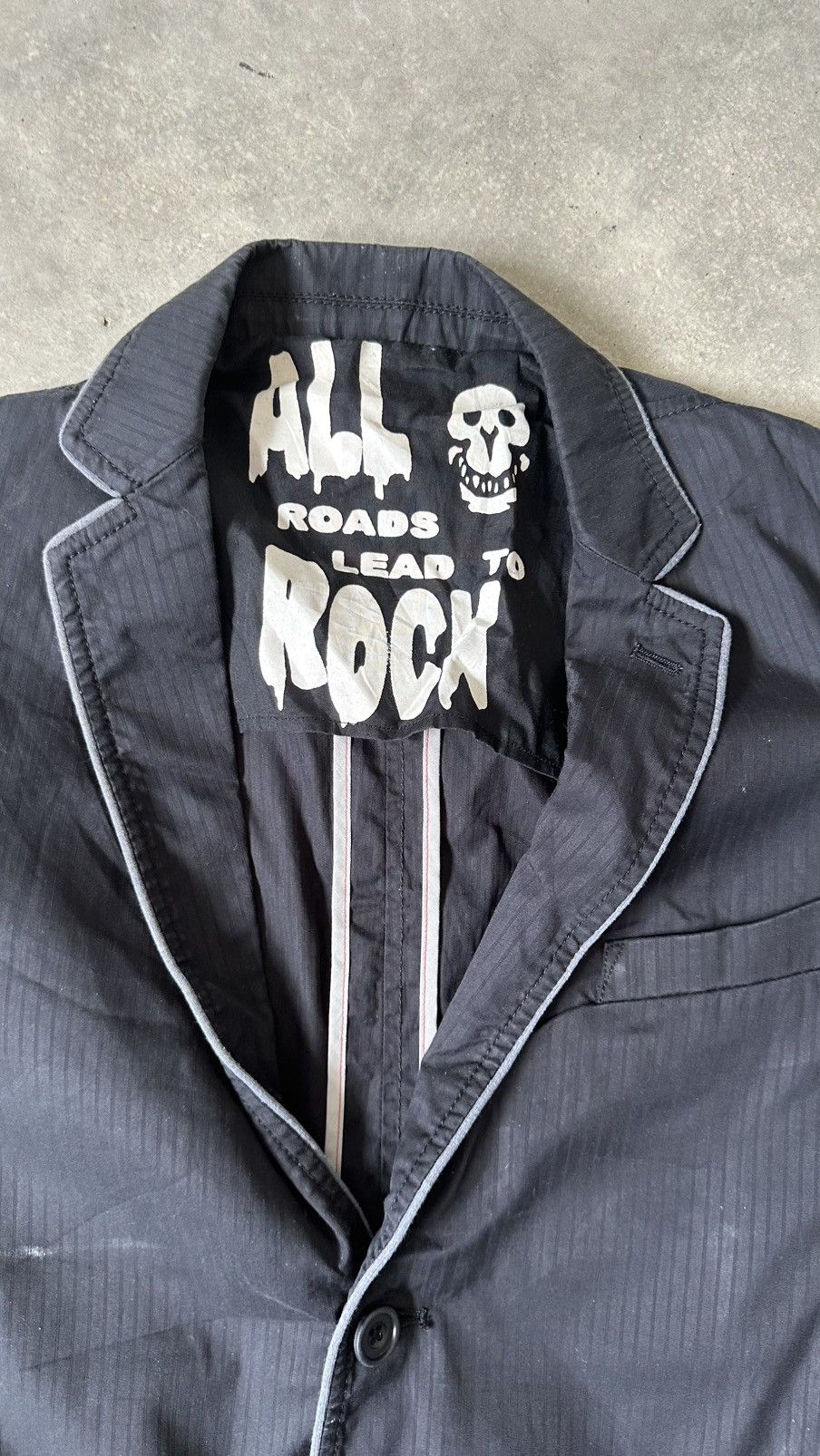 PPFM VINTAGE PPFM BLAZER PUNK ALL ROADS Size US M / EU 48-50 / 2 - 5 Thumbnail