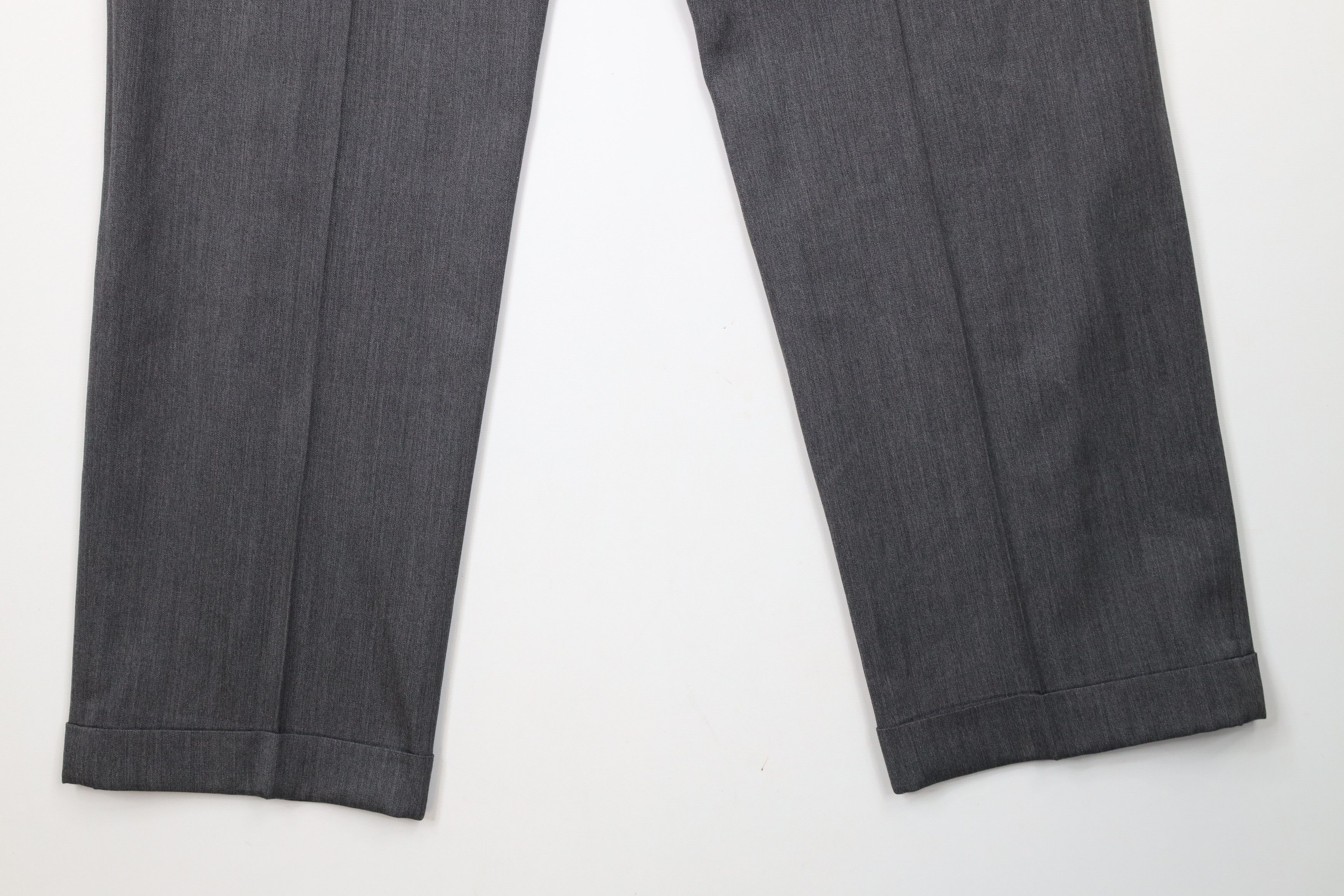 Brooks Brothers × Vintage Vintage Brooks Brothers Madison Wide Leg Chino Pants Gray Size US 34 / EU 50 - 11 Thumbnail