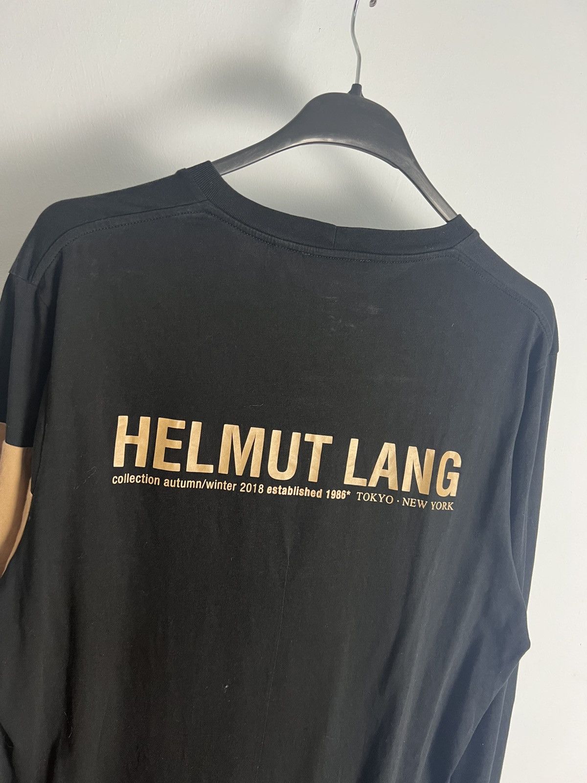 Helmut Lang HELMUT LANG 2018 LONGSLEEVE TSHIRT Size US L / EU 52-54 / 3 - 2 Thumbnail