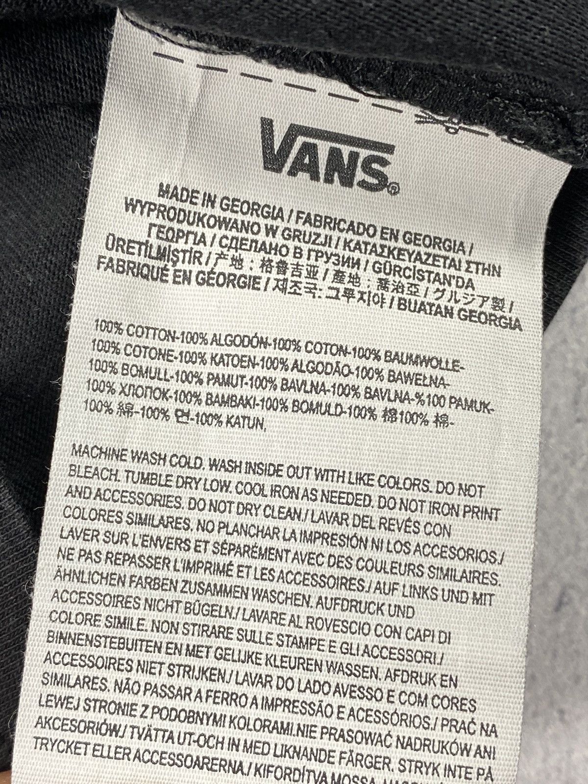 Vans Vans Are 66 SS NLO x Zone 51 MIB Faded Black Tee Size US M / EU 48-50 / 2 - 16 Thumbnail