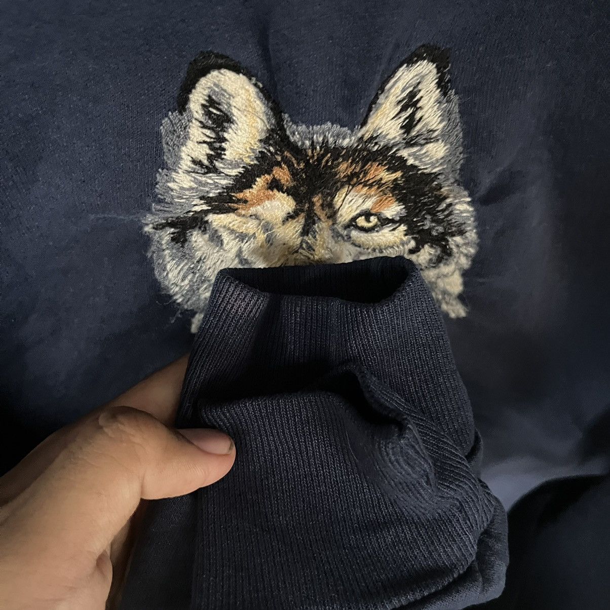 Jerzees × Vintage VINTAGE JERZEES WOLF HEAD EMBROIDERED Size US M / EU 48-50 / 2 - 5 Thumbnail