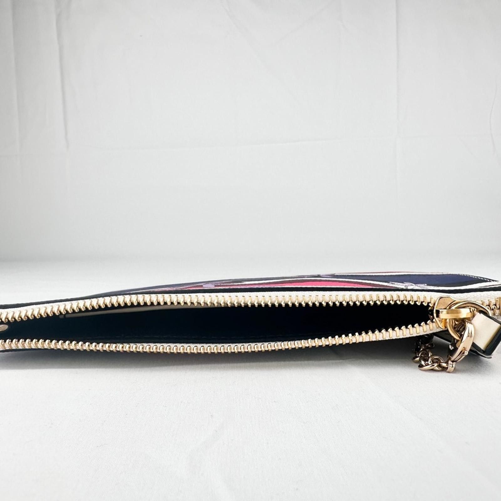 Other Multicolor Printed Leather Wristlet Clutch Card Holder Size ONE SIZE - 4 Thumbnail
