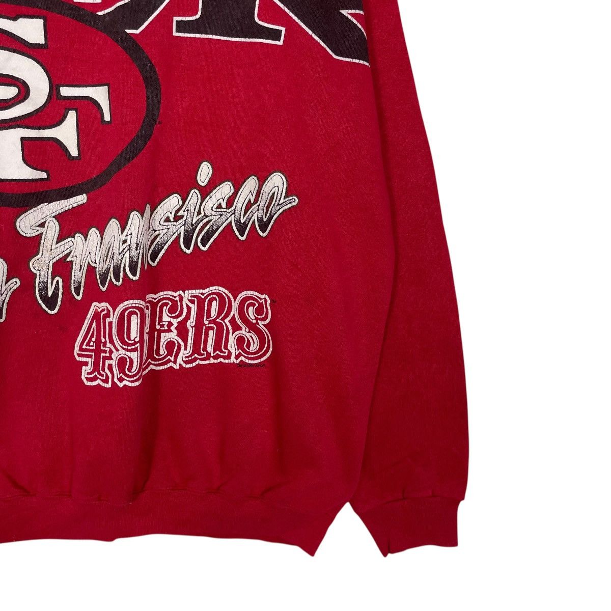 Vintage Vintage 80s San Fransisco 49ers Pullover Sweatshirt Size US L / EU 52-54 / 3 - 4 Thumbnail