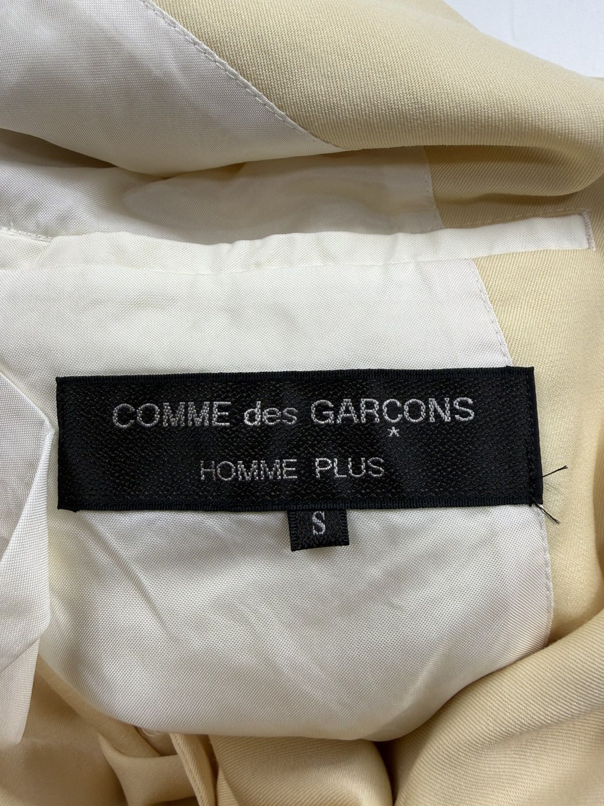 Comme des Garcons Homme Plus Comme des Garcons HommePlus SS90 Double Breasted Wool Jacket Size US S / EU 44-46 / 1 - 14 Thumbnail