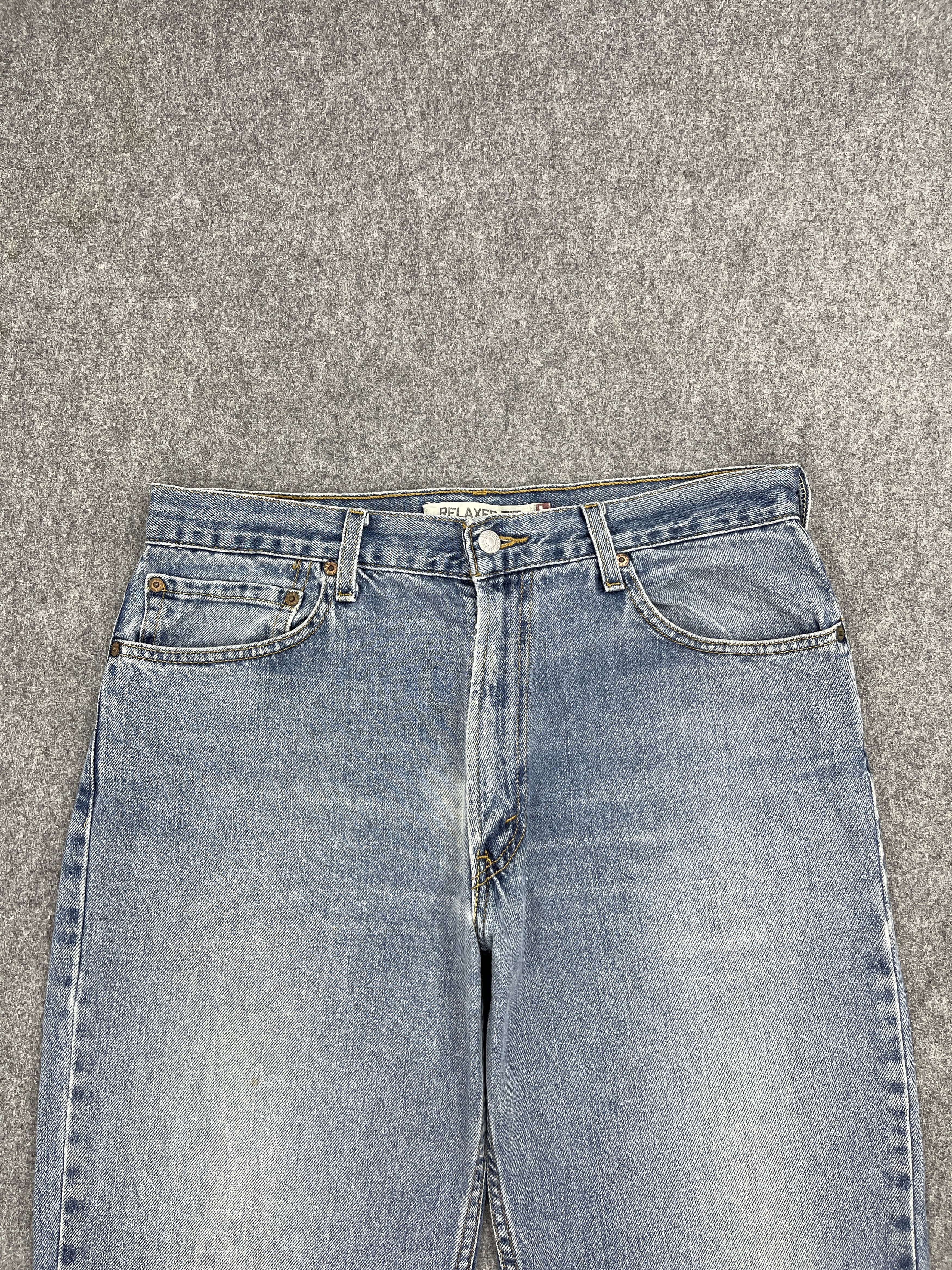 Levi's Vintage Levis 550 Relaxed Fit Faded Blue Jeans DP2578 Size US 32 / EU 48 - 2 Thumbnail