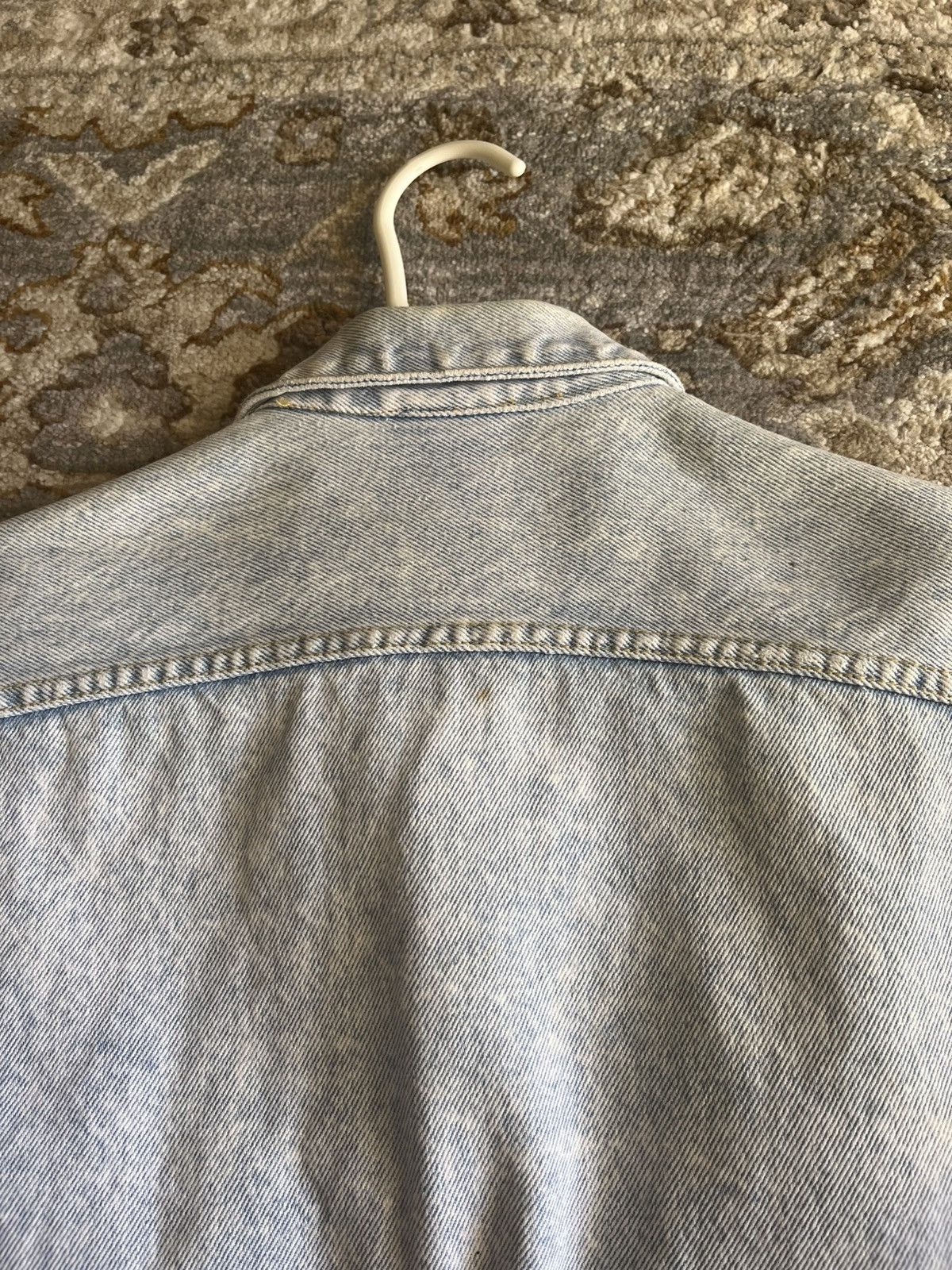 Georges Marciano 90’s MADE IN USA GEORGE MARCIANO LIGHT DENIM JEAN JACKET S Size US S / EU 44-46 / 1 - 4 Thumbnail